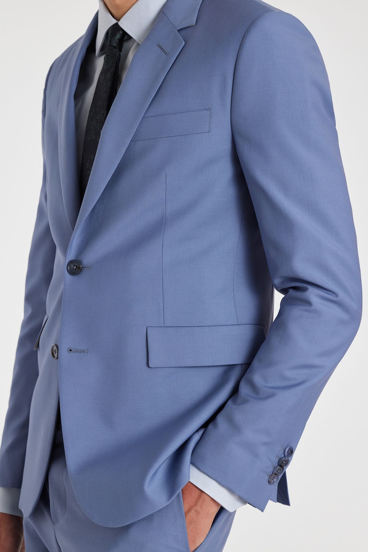 MENS SLIM FIT 2BTN SUIT GREYISH_BLUE 6