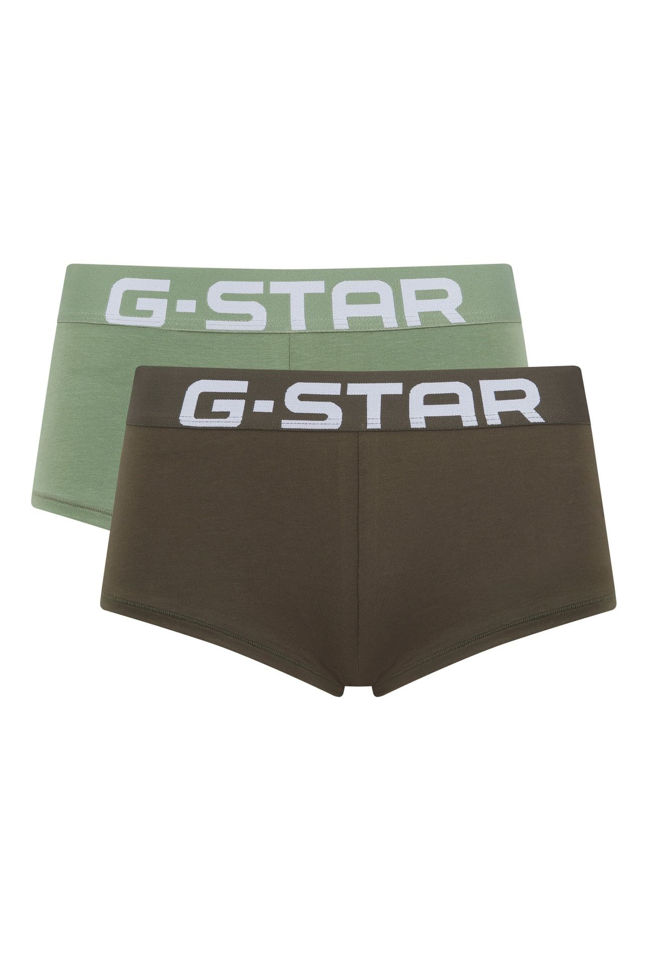 UNDERWEAR FADEN 2 PACK BOY SHORTS BLACK 1