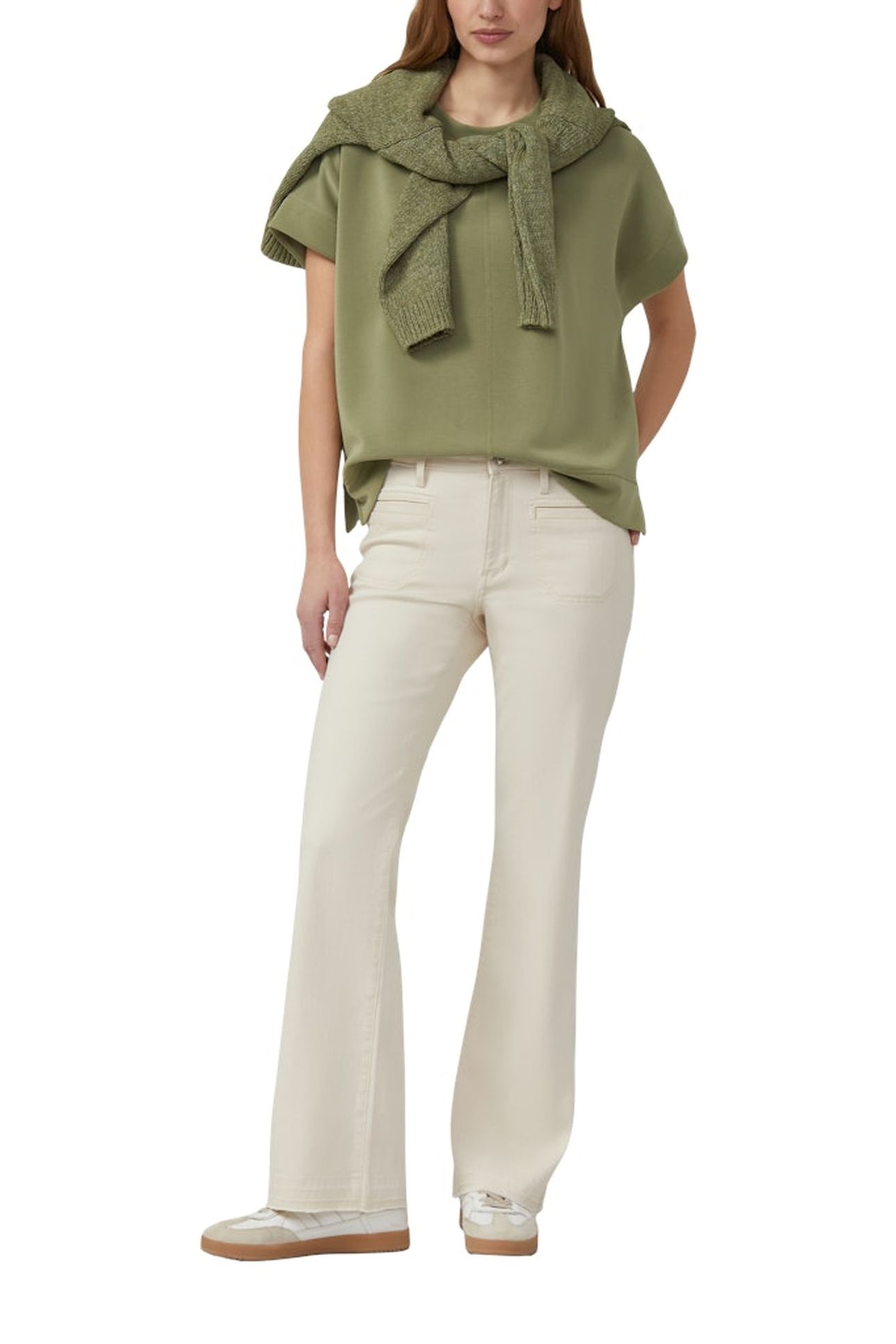 S.OLIVER SWEATSHIRTS GREEN 2