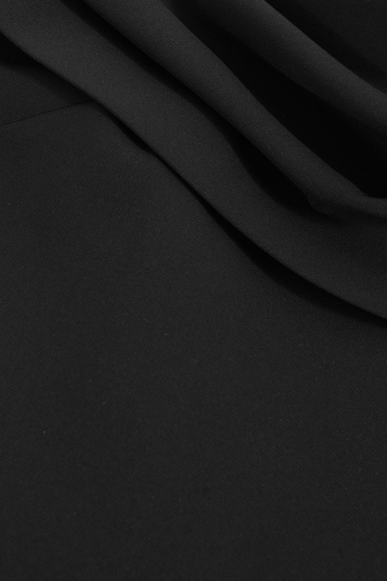 STRUCTURED BANDEAU JUMPSUIT BLACK 5
