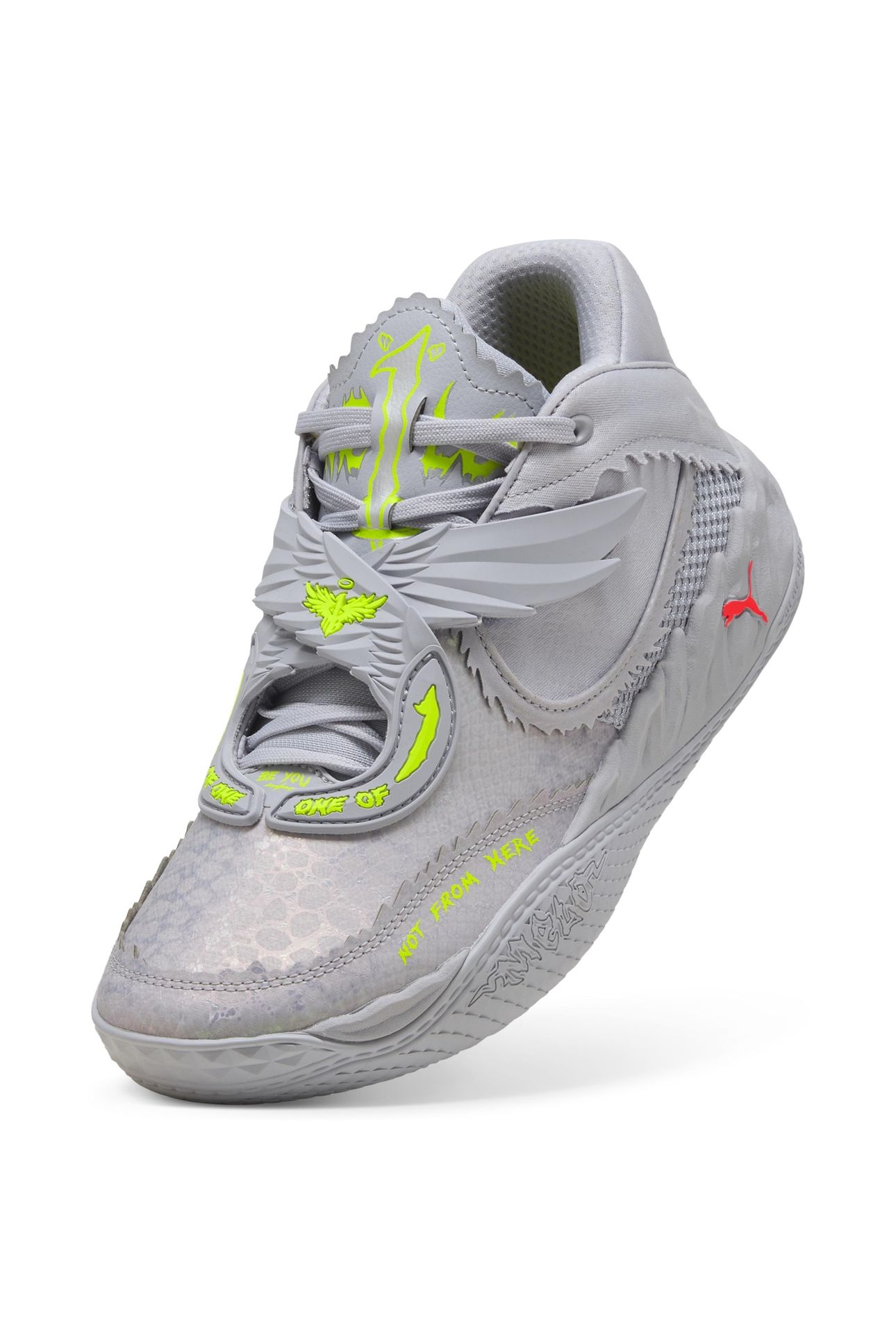 UNISEX MB.05 METALLIC VIBRANT SILVER-YELLOW ALERT-GLOWING RE 3