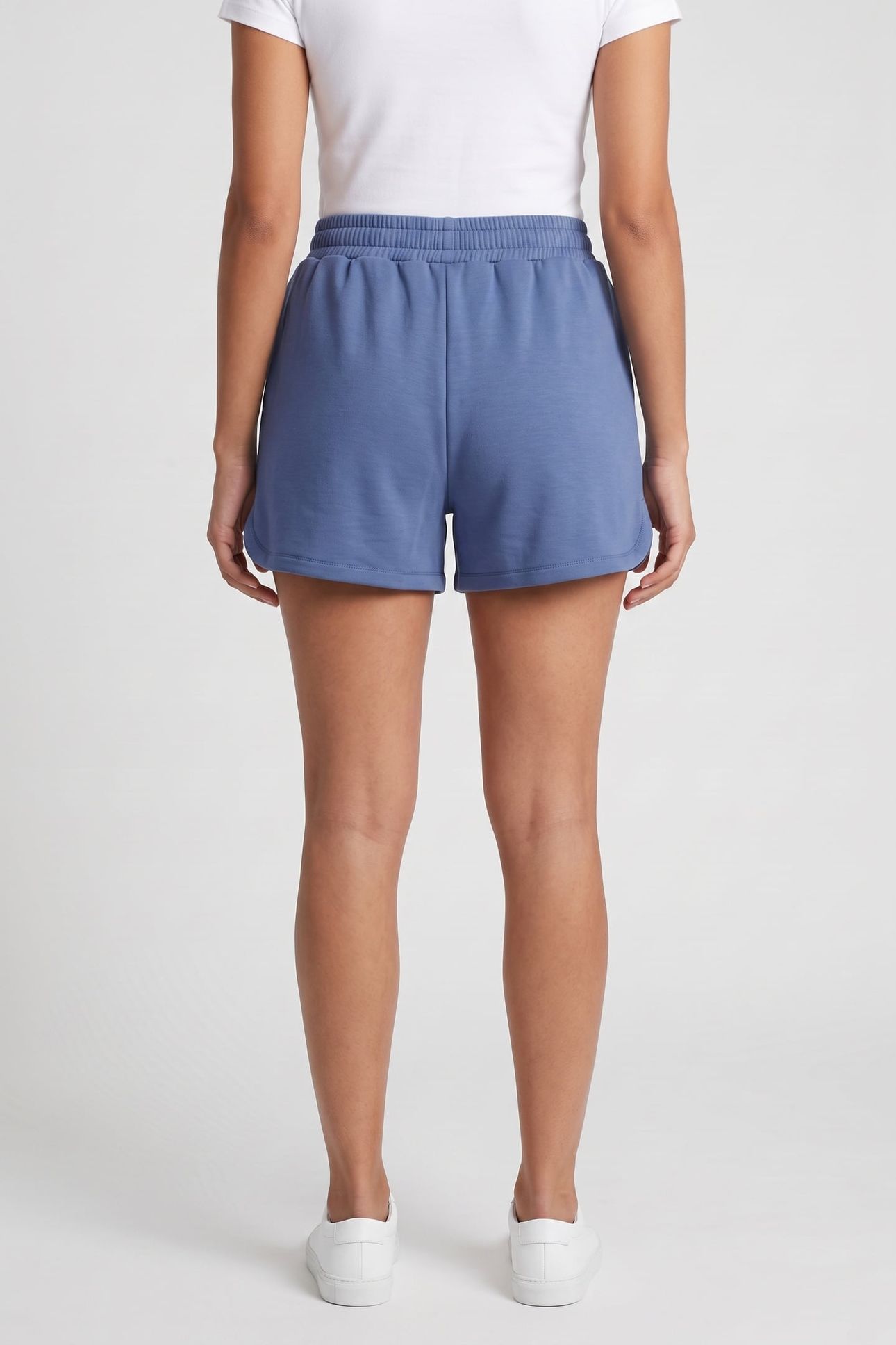SWEAT SHORTS SLATE BLUE 2