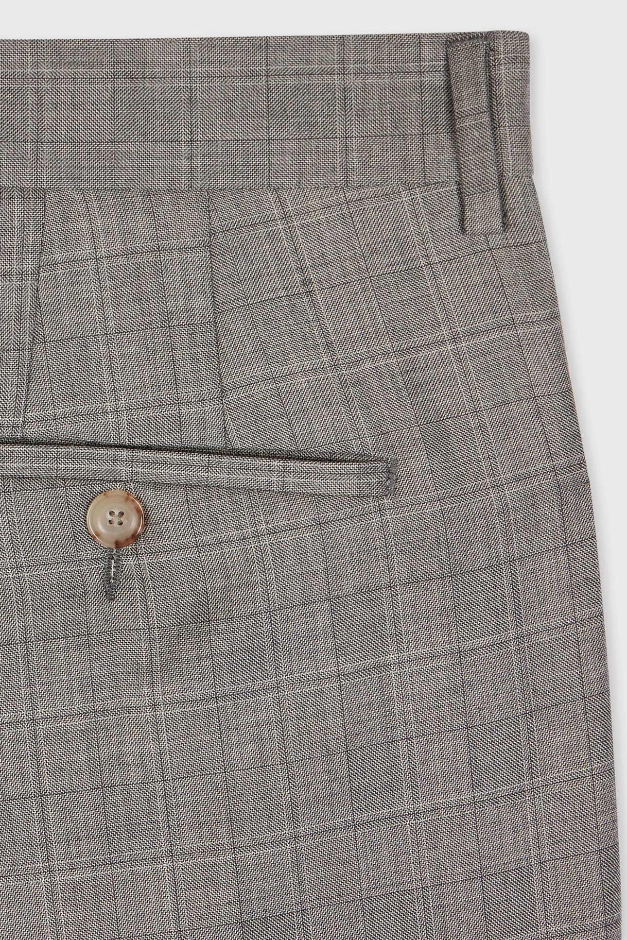 MENS TAILORED FIT 2 BUTTON SUIT GREY 7