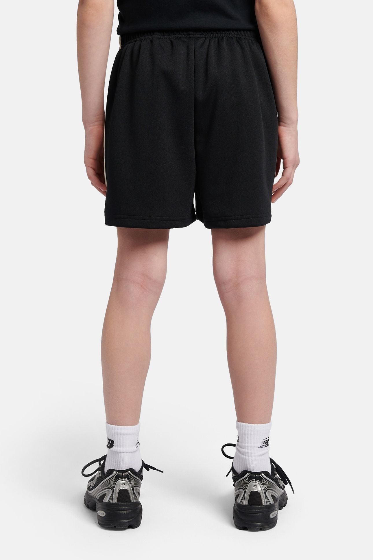 GIRLS SPORT TRACK SHORT BLACK 3