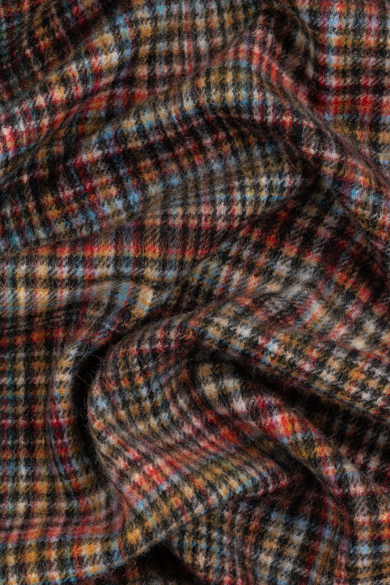 MEN SCARF SIGNATURE CHECK MULTI COLOURED 8