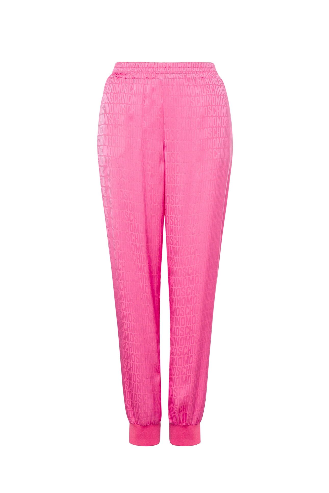 ALLOVER LOGO TWILL JOGGERS PINK 3