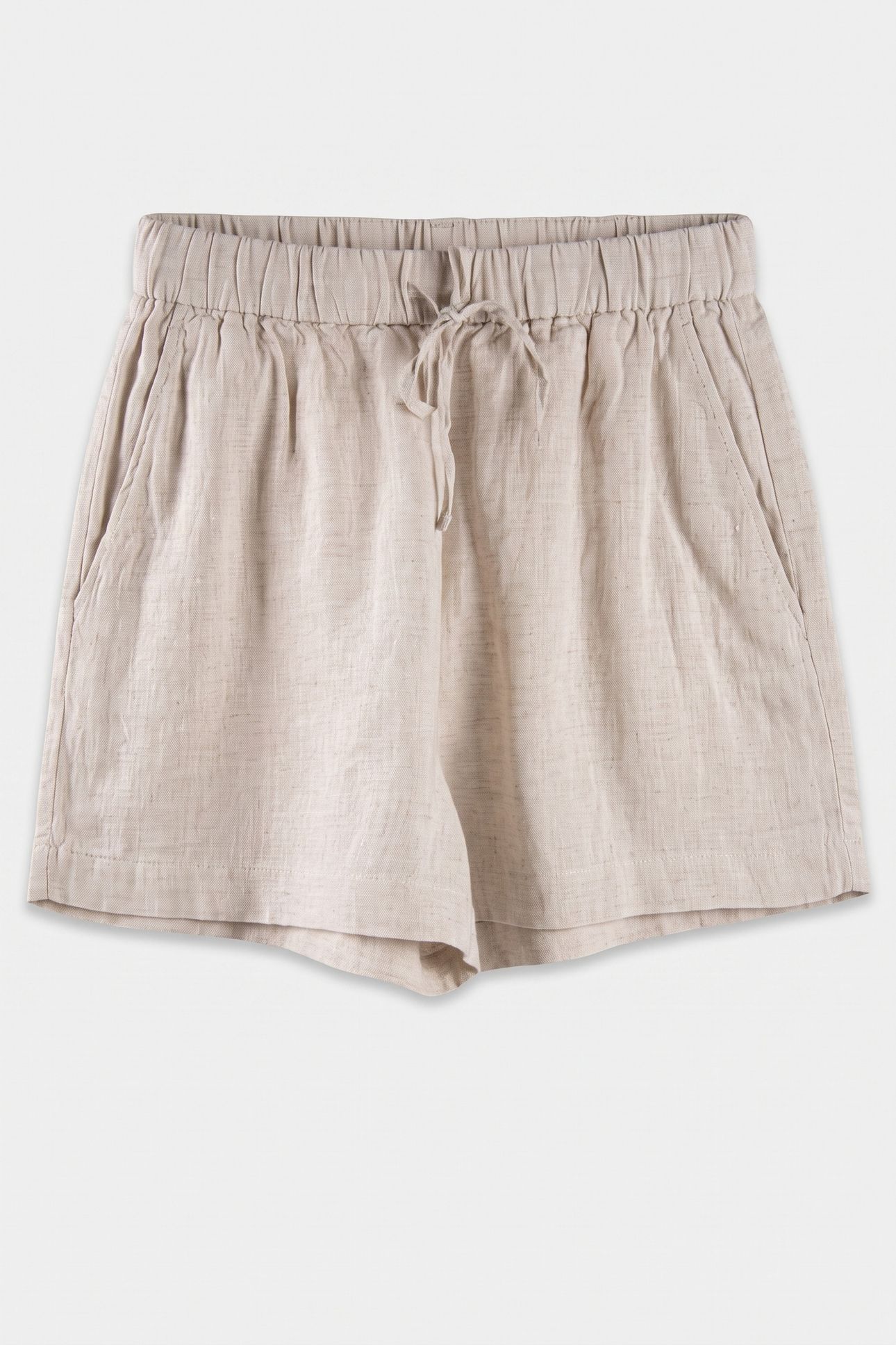 MAJLI LINEN SHORTS BEIGE 3