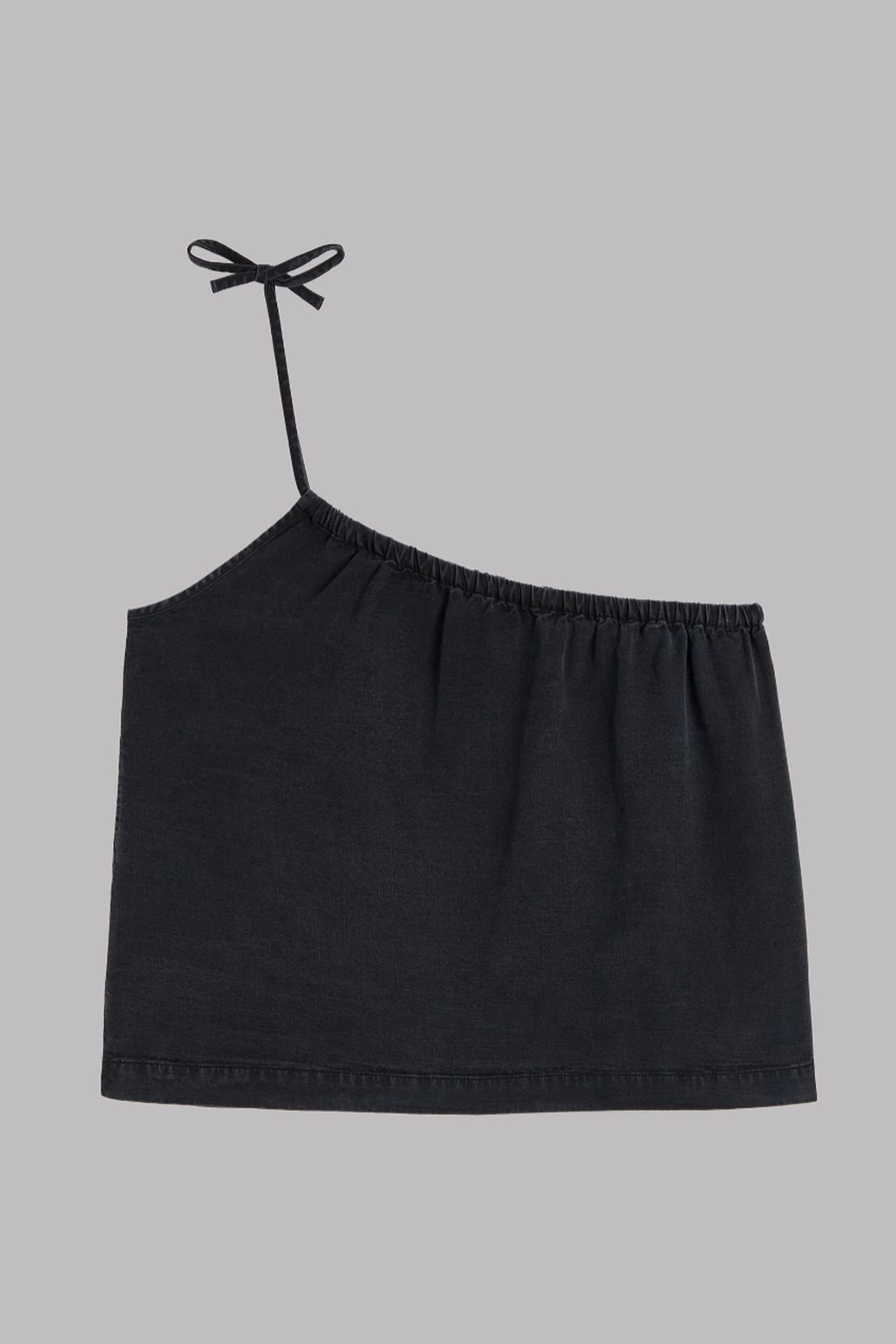 THE BLACK ASYMMETRICAL TOP BLACK 1