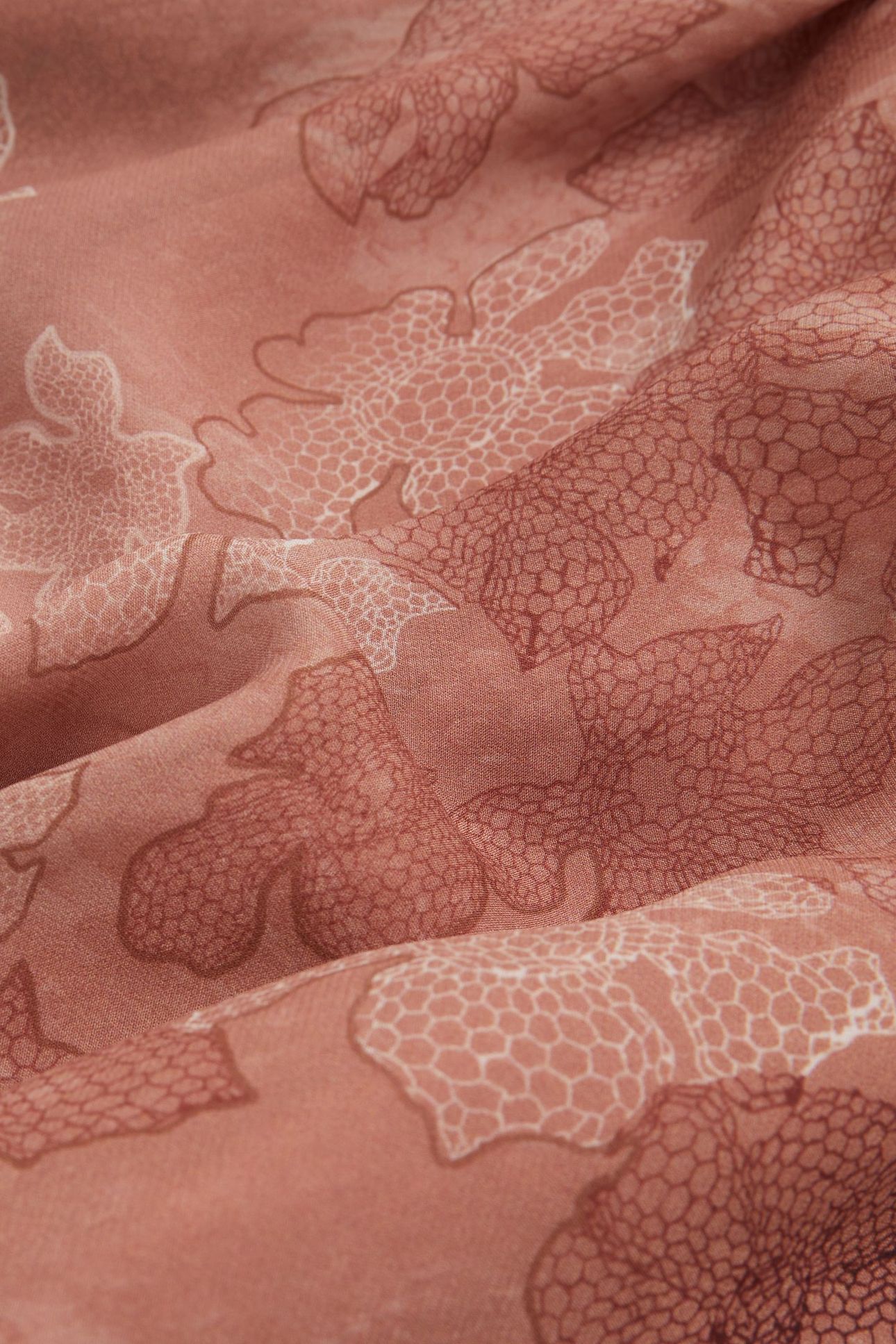 PRINTED SCARF DRESS PALE PINK 4