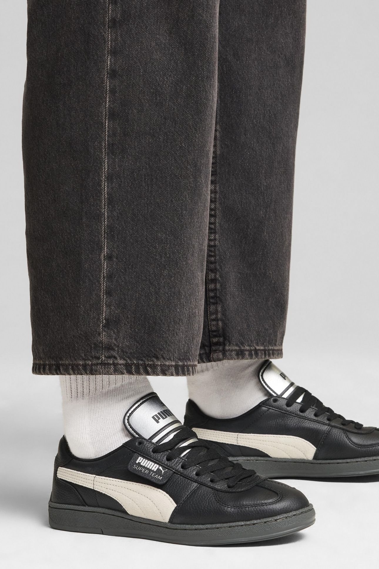 UNISEX SUPER TEAM 90S BLACK-WARM WHITE 2