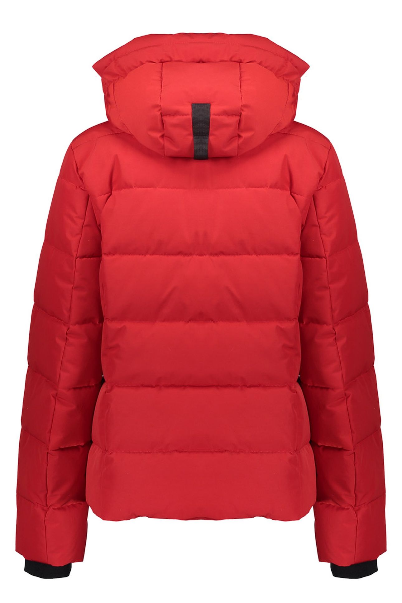 JACKET WITH HOOD SHORT RED 2