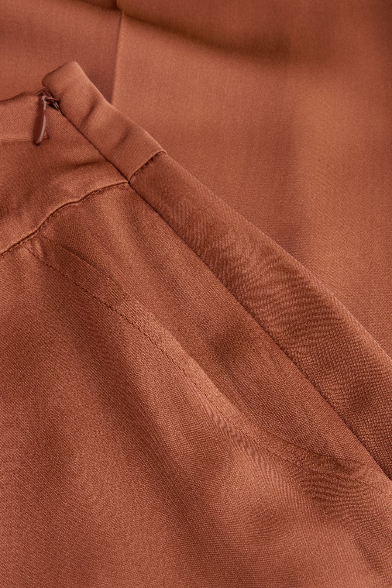 EVE PANTS, WIDE LEG LIGHT BROWN 3