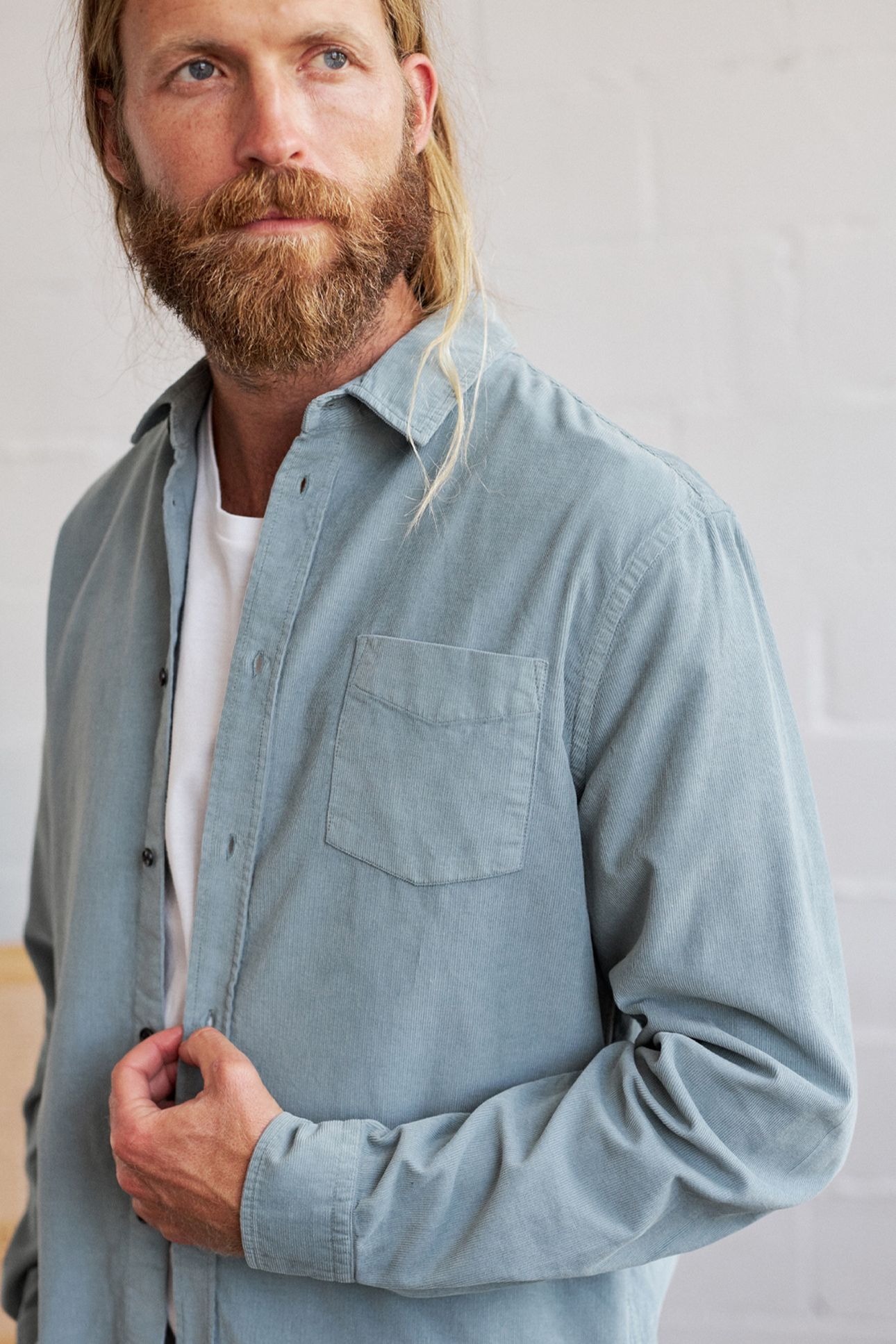 COOK SHIRT MISTY BLUE 4