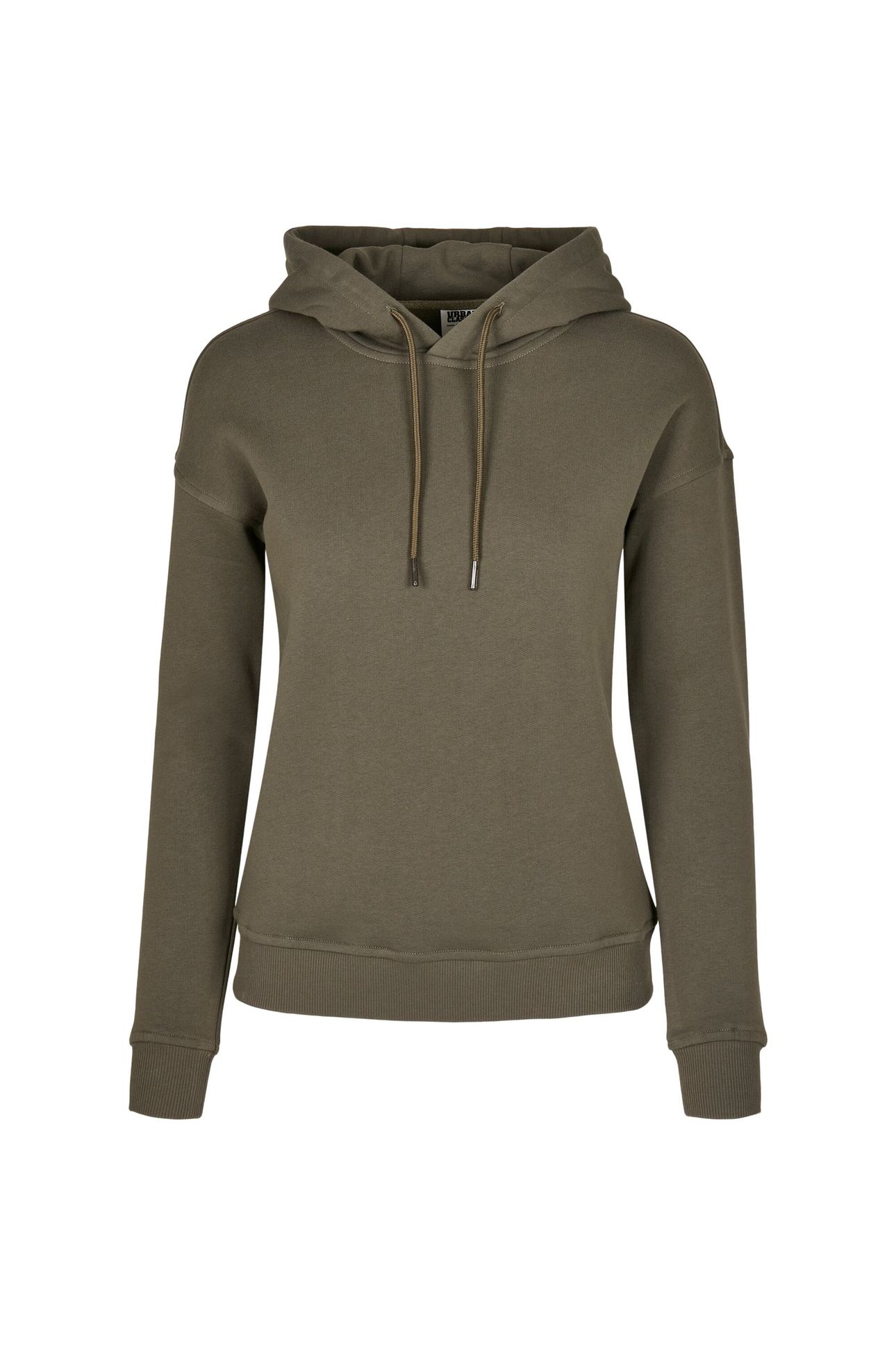 LADIES ESSENTIALS HOODY OLIVE 4