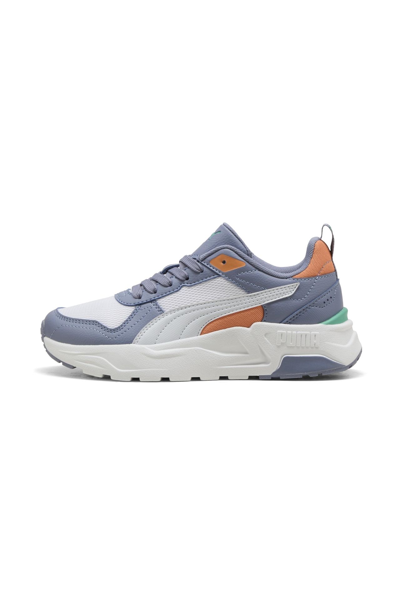 UNISEX TRINITY 2 LT JUNIOR WHITE-SILVER MIST-GRAY SKY 6