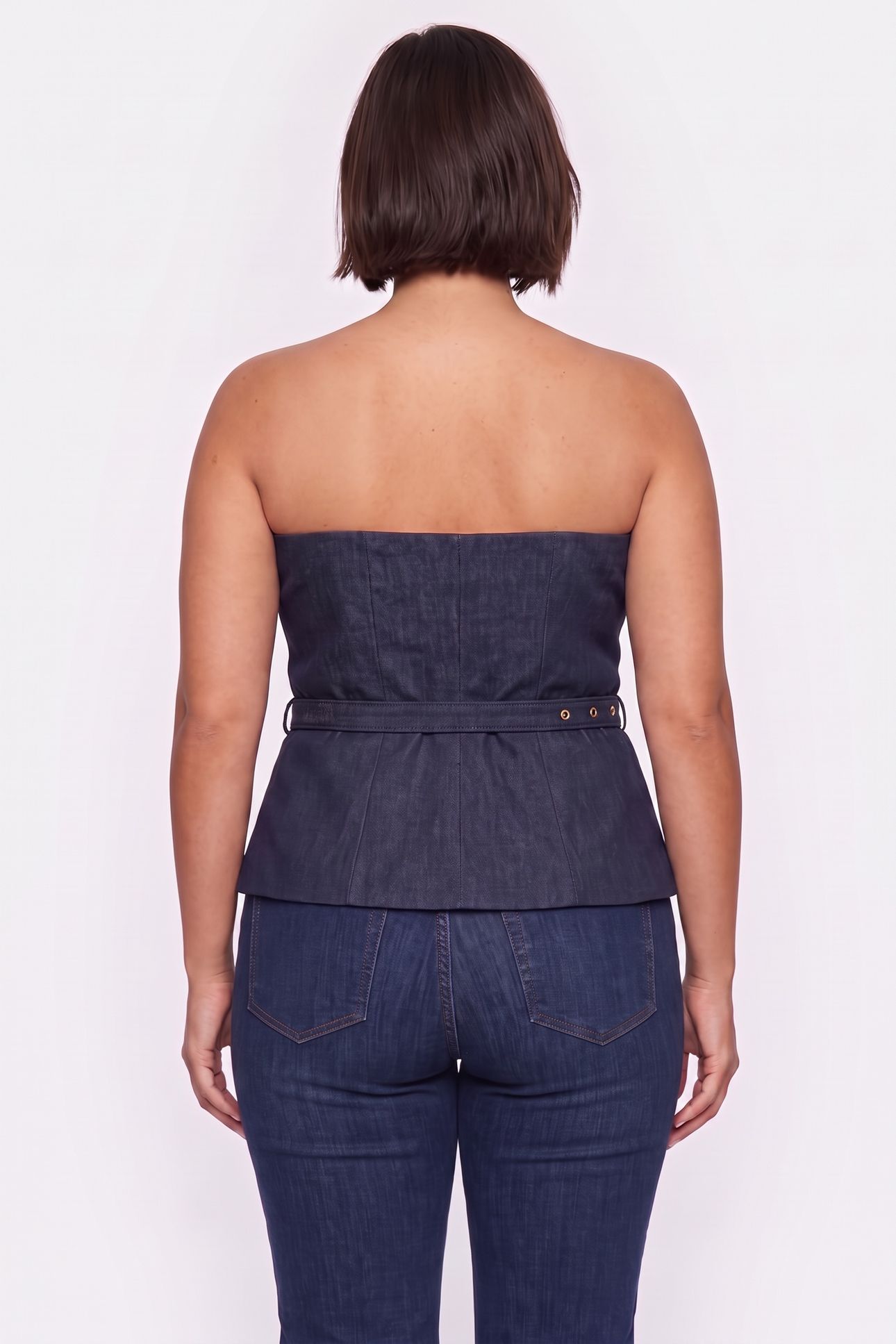 GLAM DE NUIT CORSET DARK WASH 2