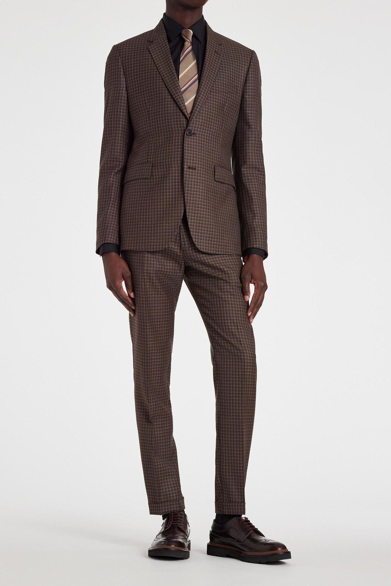 MENS TROUSER DARK BROWN 5