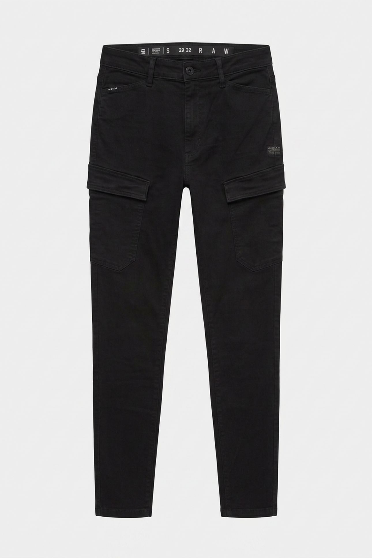 KAFEY CARGO ULTRA HIGH SKINNY BLACK 4