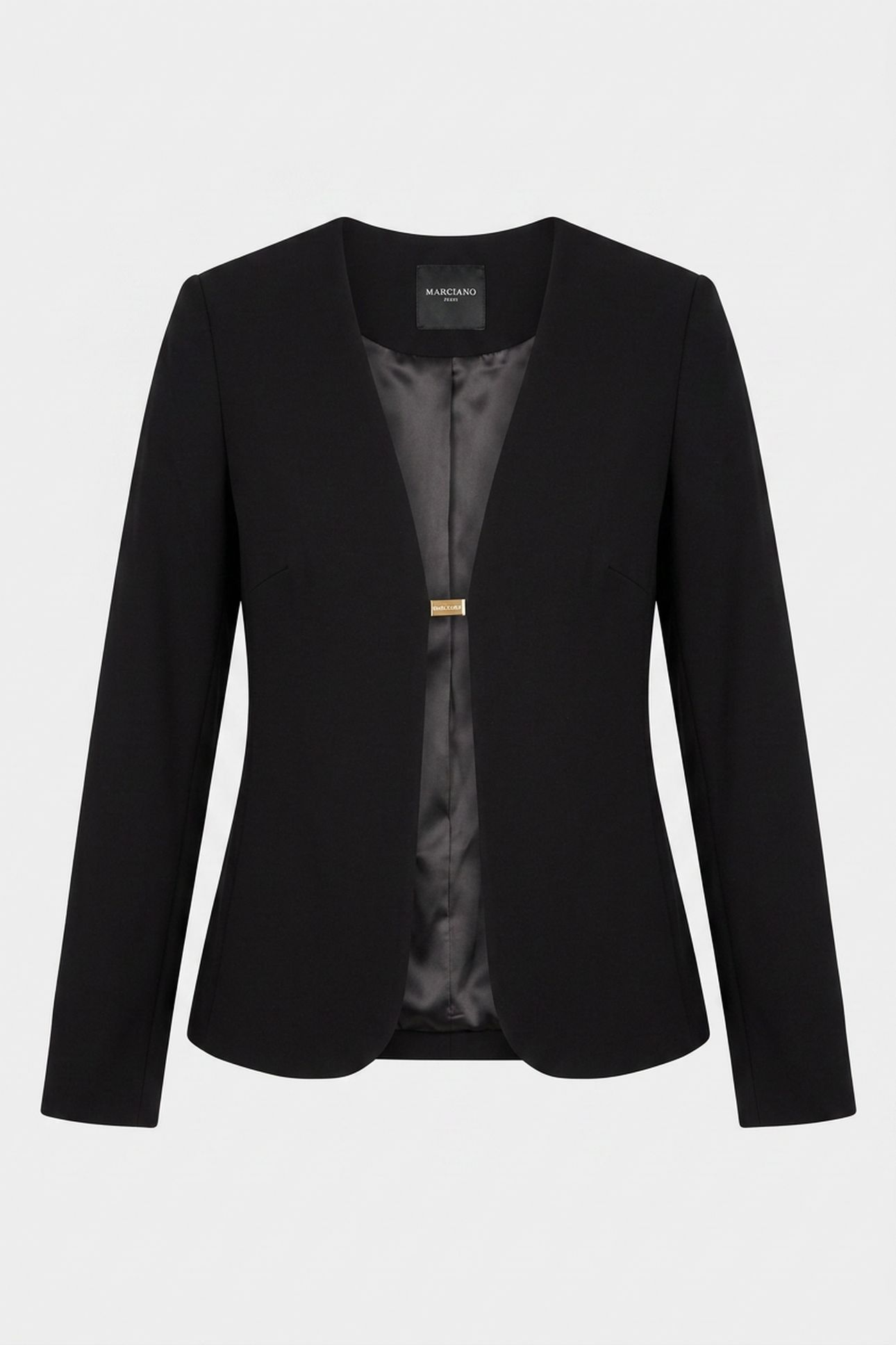 GWEN FRONT OPEN BLAZ JET BLACK A996 3