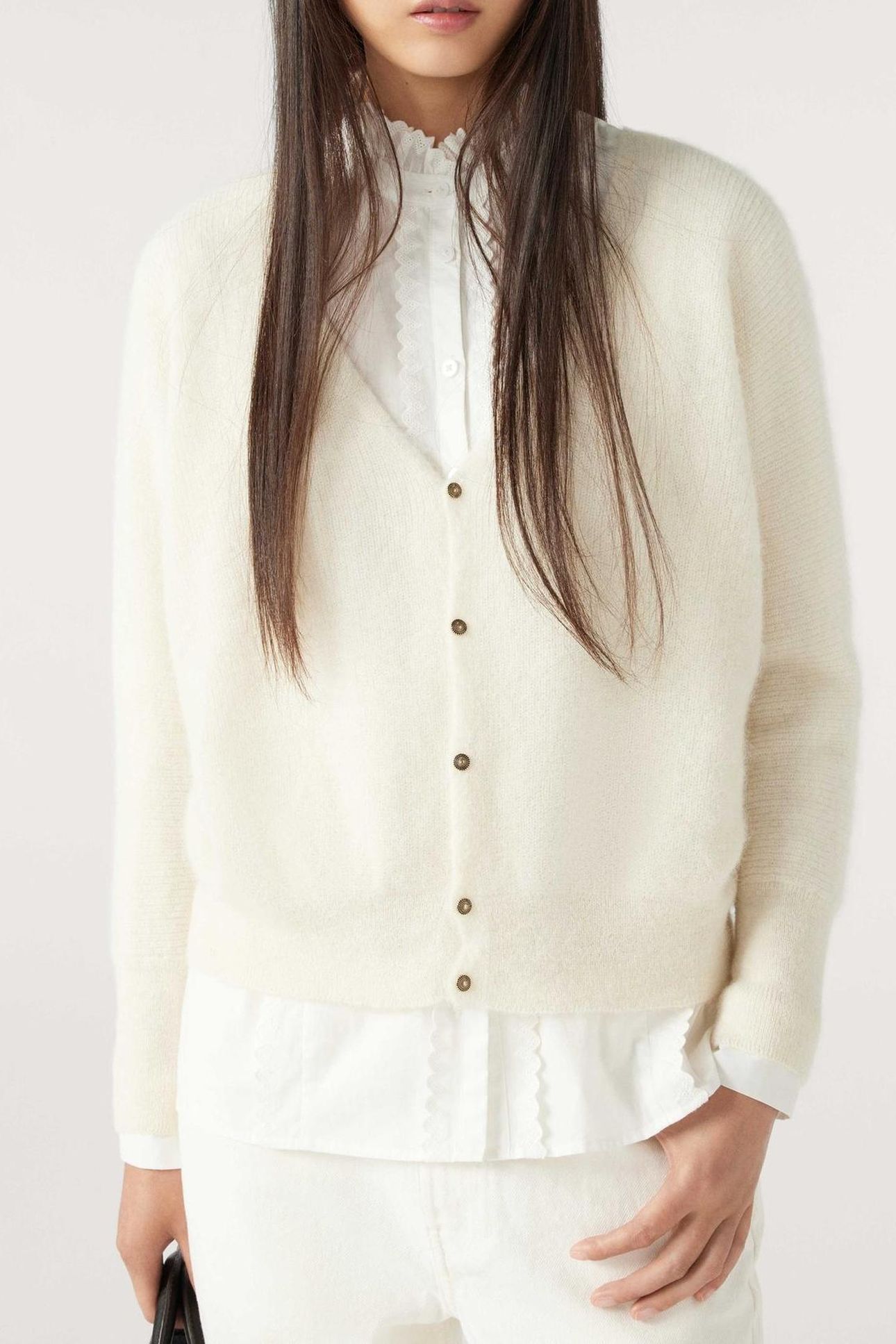 LONG SLEEVES KNIT ECRU 1