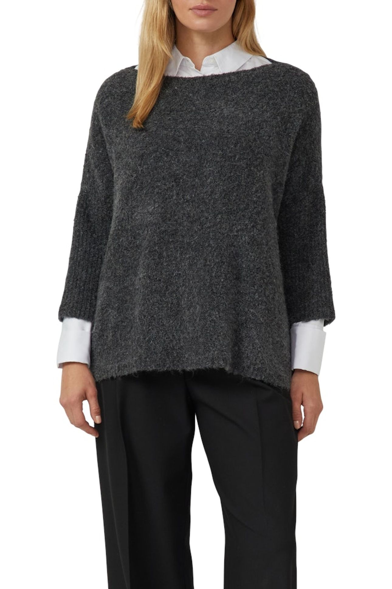 S.OLIVER PULLOVER GREY/BLACK 4