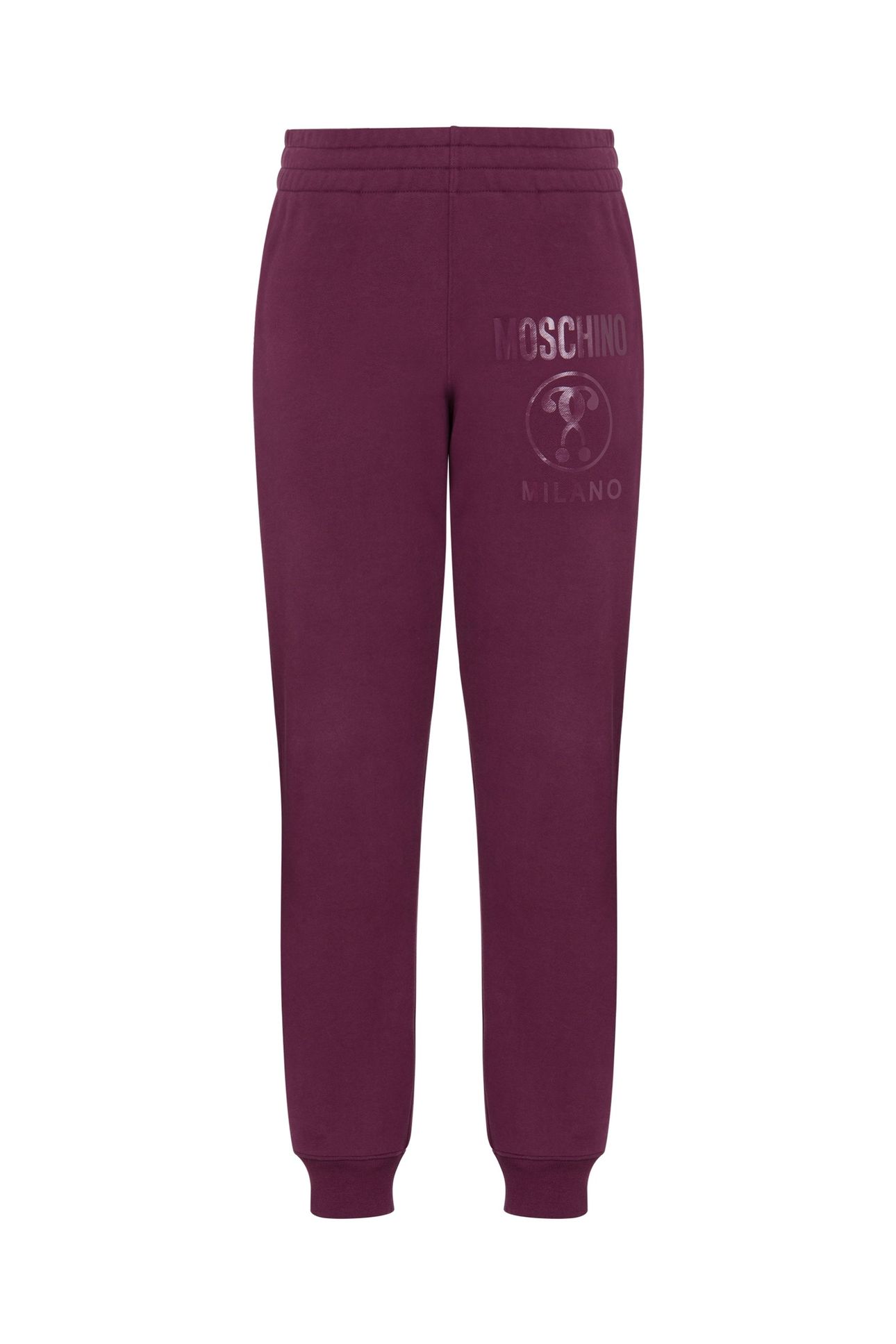 DOUBLE QUESTION MARK FLEECE JOGGERS RED 3
