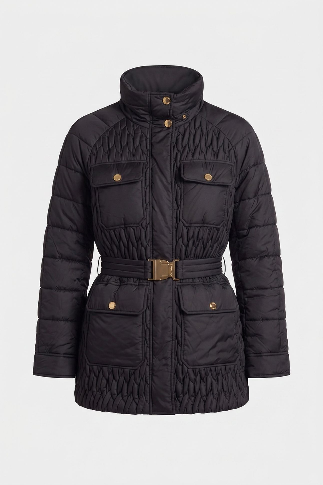 IRIEL PADDED OVER JA JET BLACK A996 3