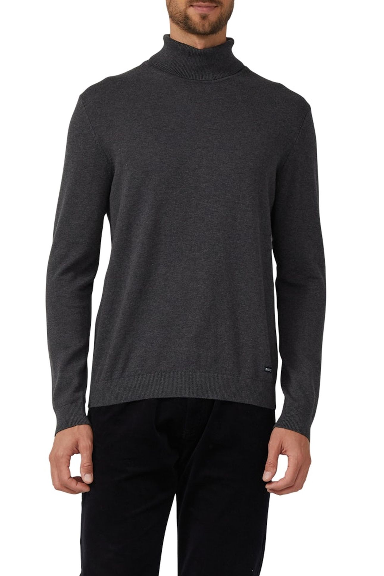 S.OLIVER PULLOVER GREY/BLACK 1