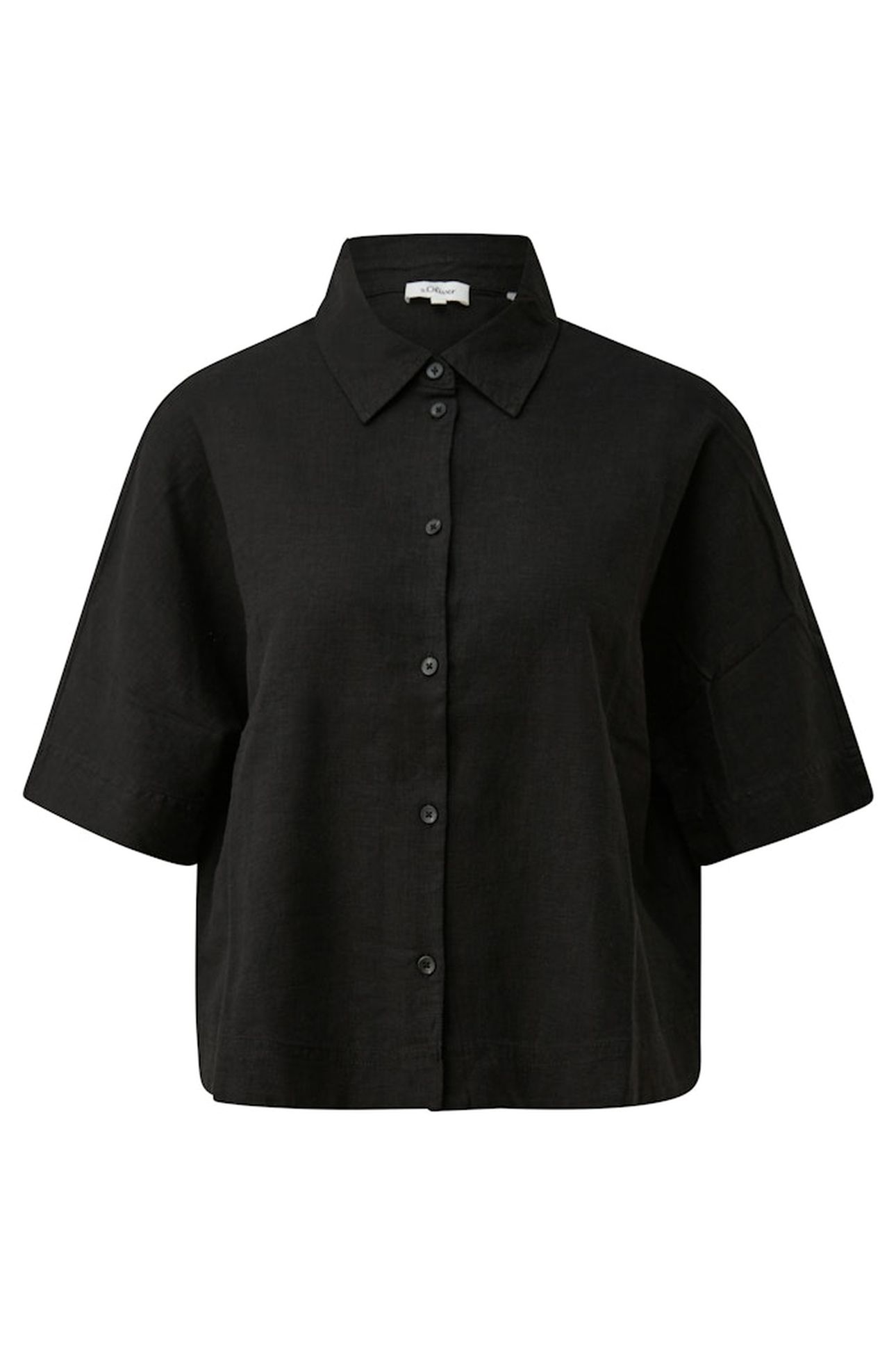 S.OLIVER BLOUSES BLACK 4