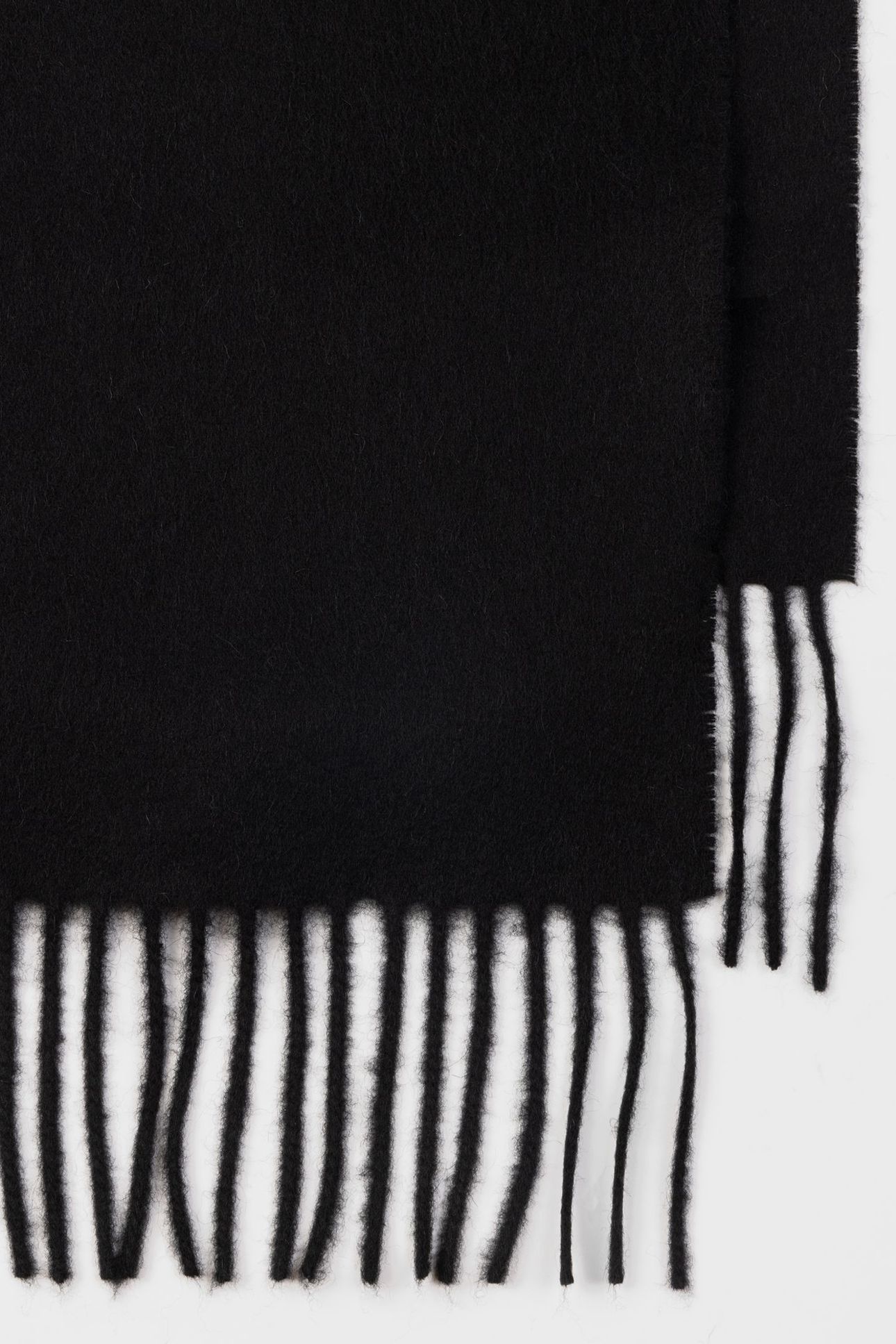 MEN SCARF OFFSET SIGNATR BLACK 6