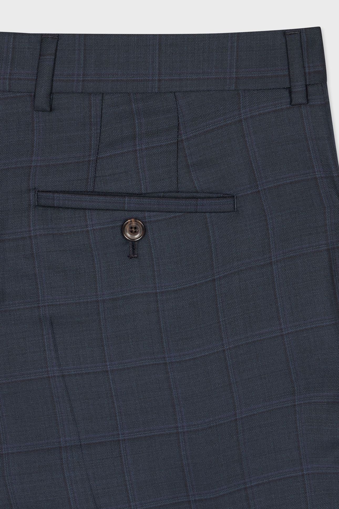 MENS TAILORED FIT 2 BUTTON SUIT VERY DARK NAVY 3