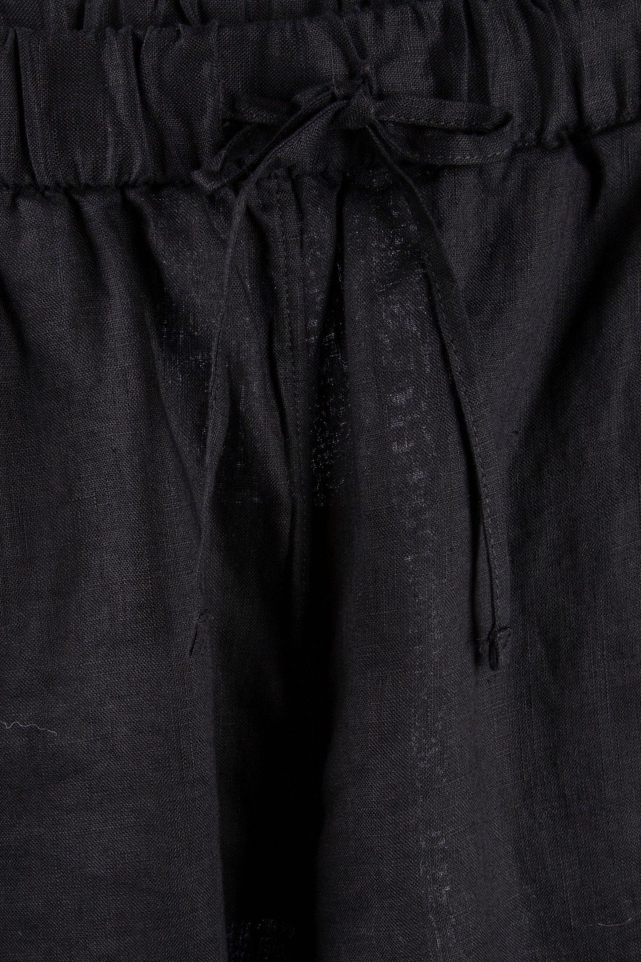 MAJLI LINEN SHORTS BLACK 4