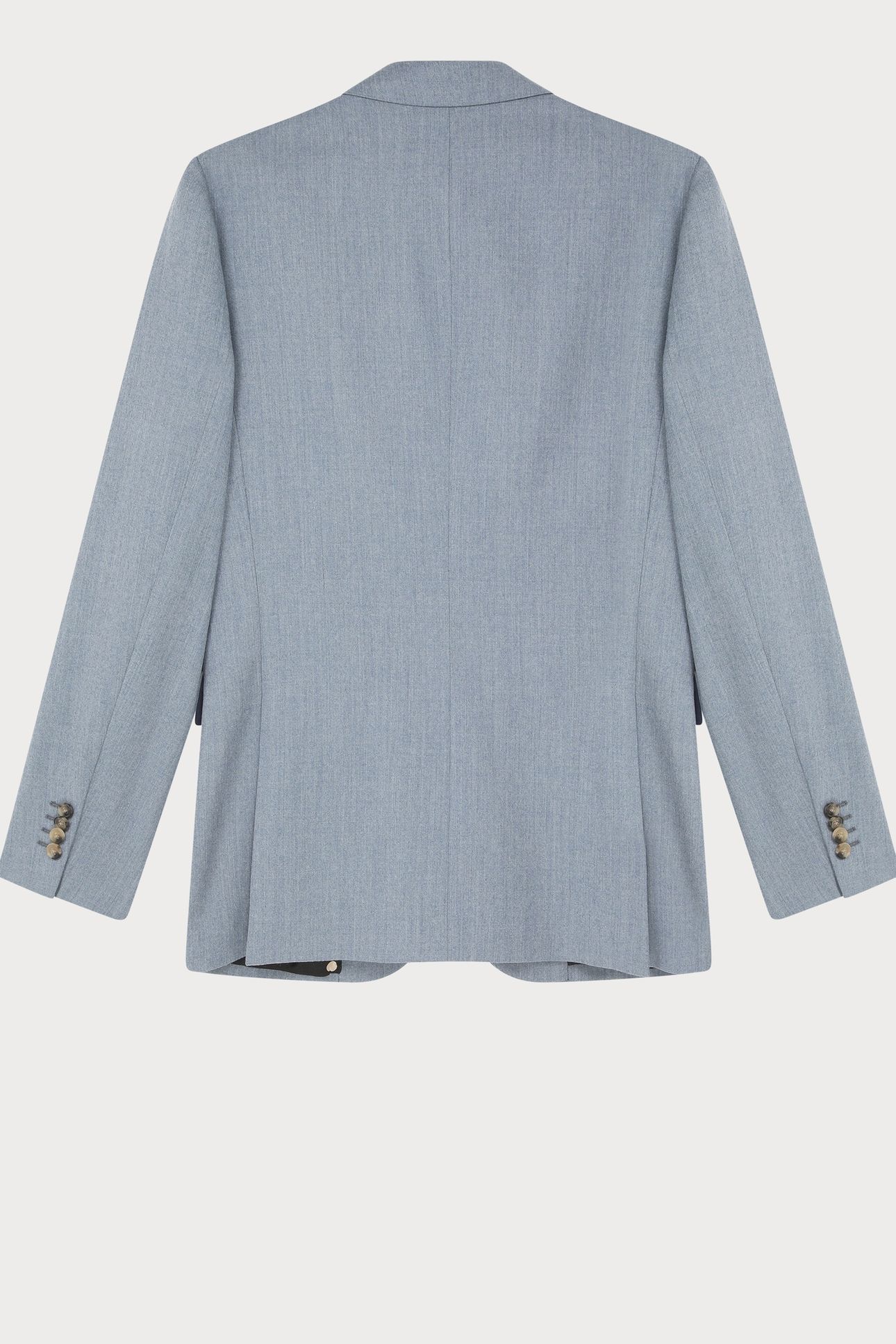 MENS TAILORED FIT 2 BUTTON JACKET LIGHT BLUE 2