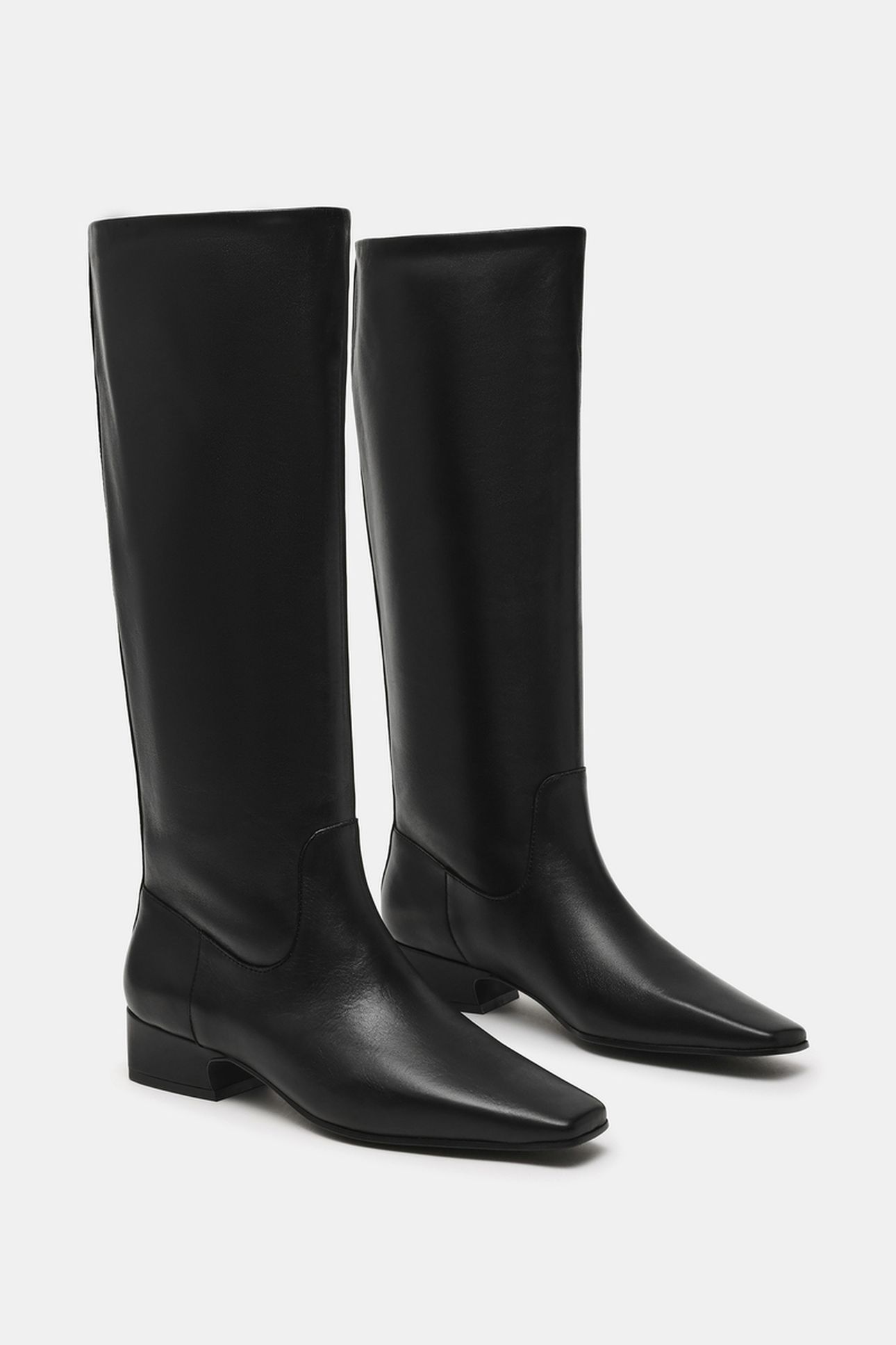 DANTELLE BOOTS BLACK LEATHER 2