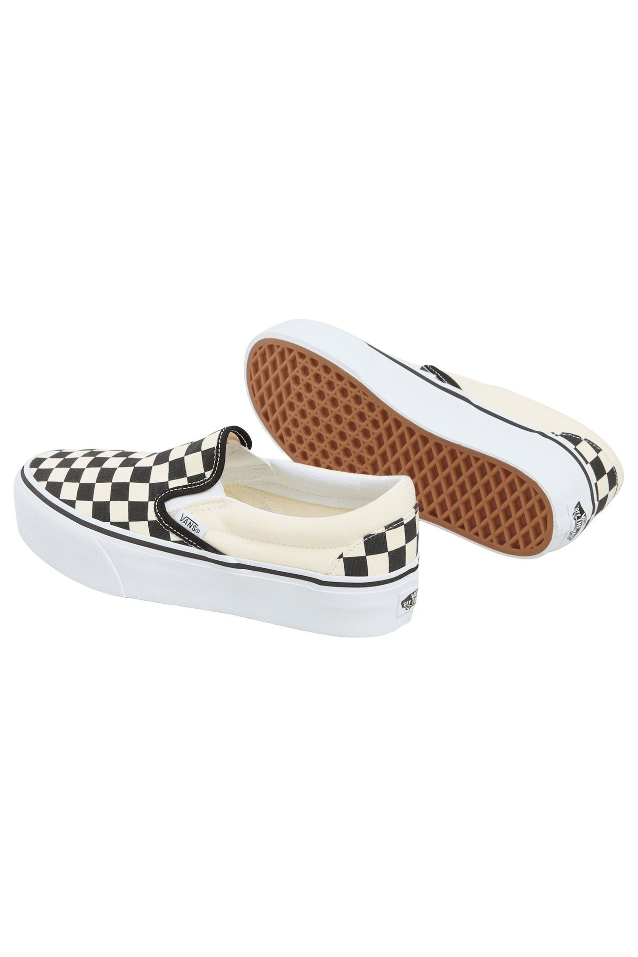 UNISEX CLASSIC SLIP-ON PLATFORM BLACK 3