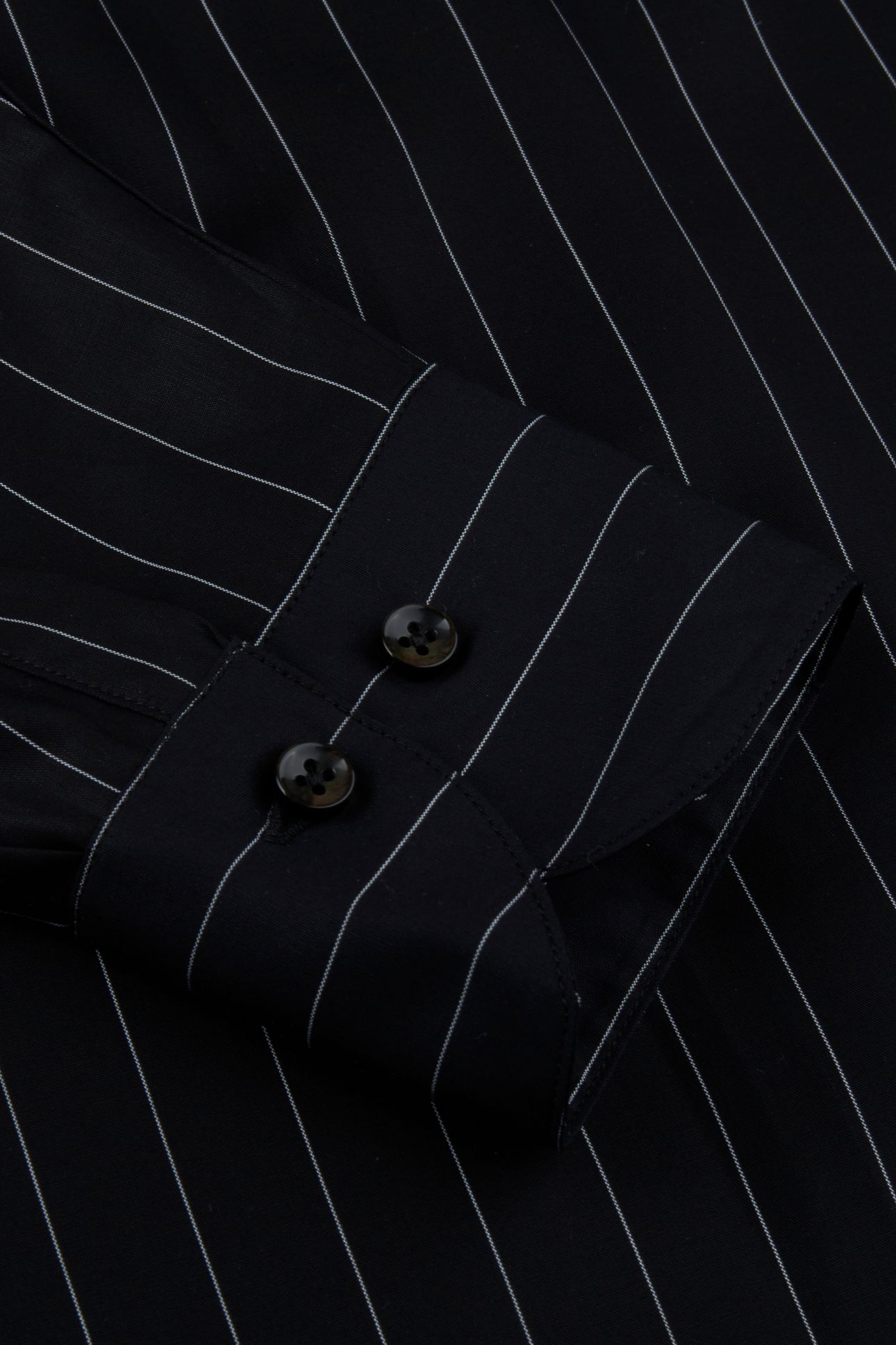 DINA SHIRT, LONG BLACK STRIPE 5