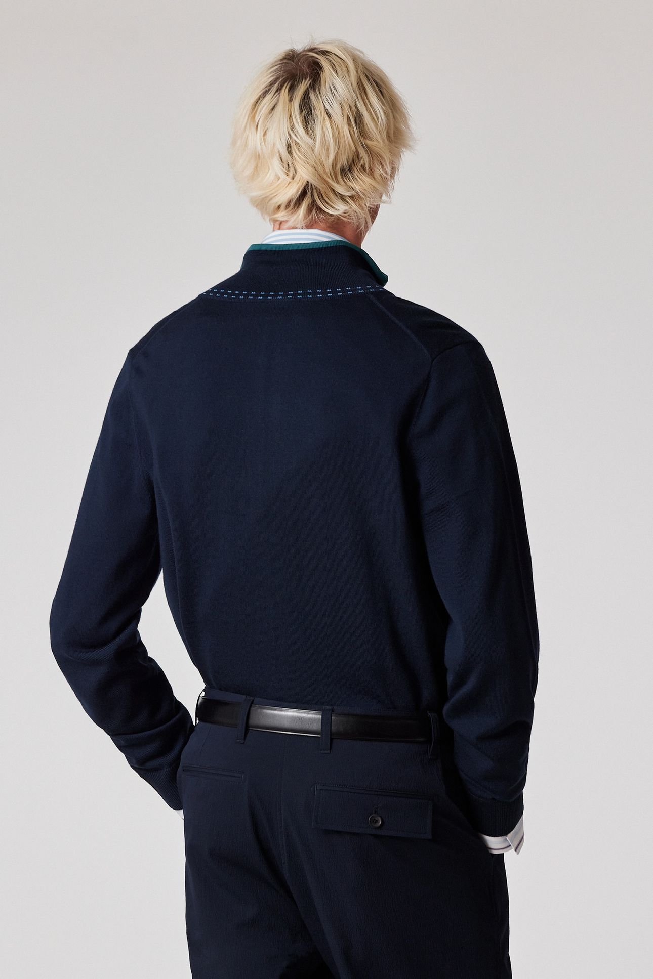 MENS CARDIGAN ZIP THRU INKY_BLUE 2