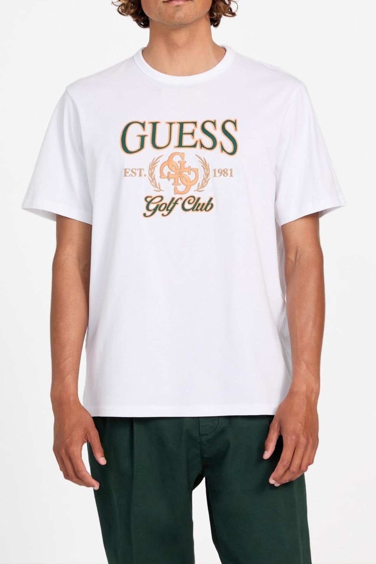 SS CN GUESS 4G TEE PURE WHITE 2