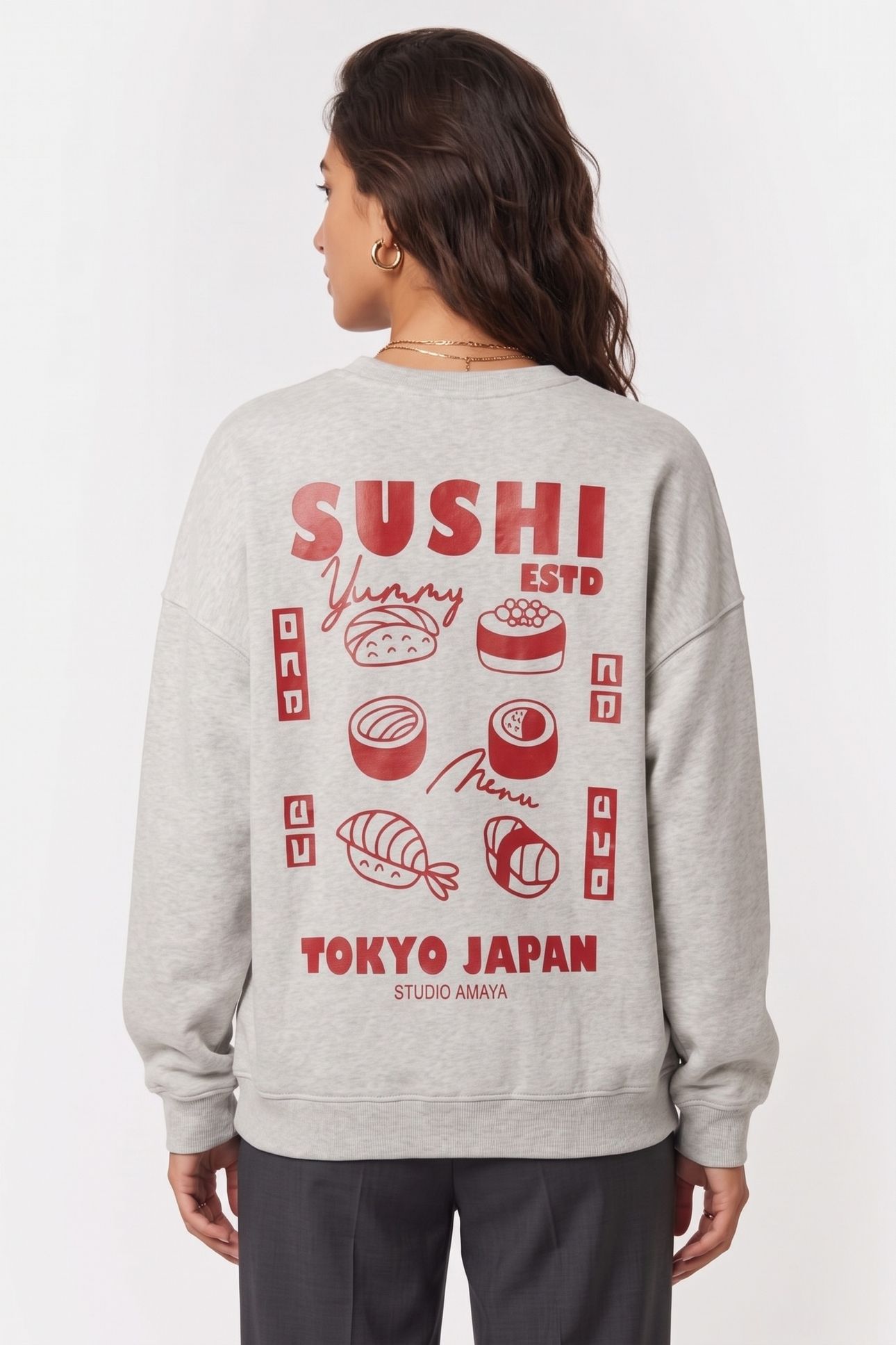 JAPAN SWEATER GREY 2