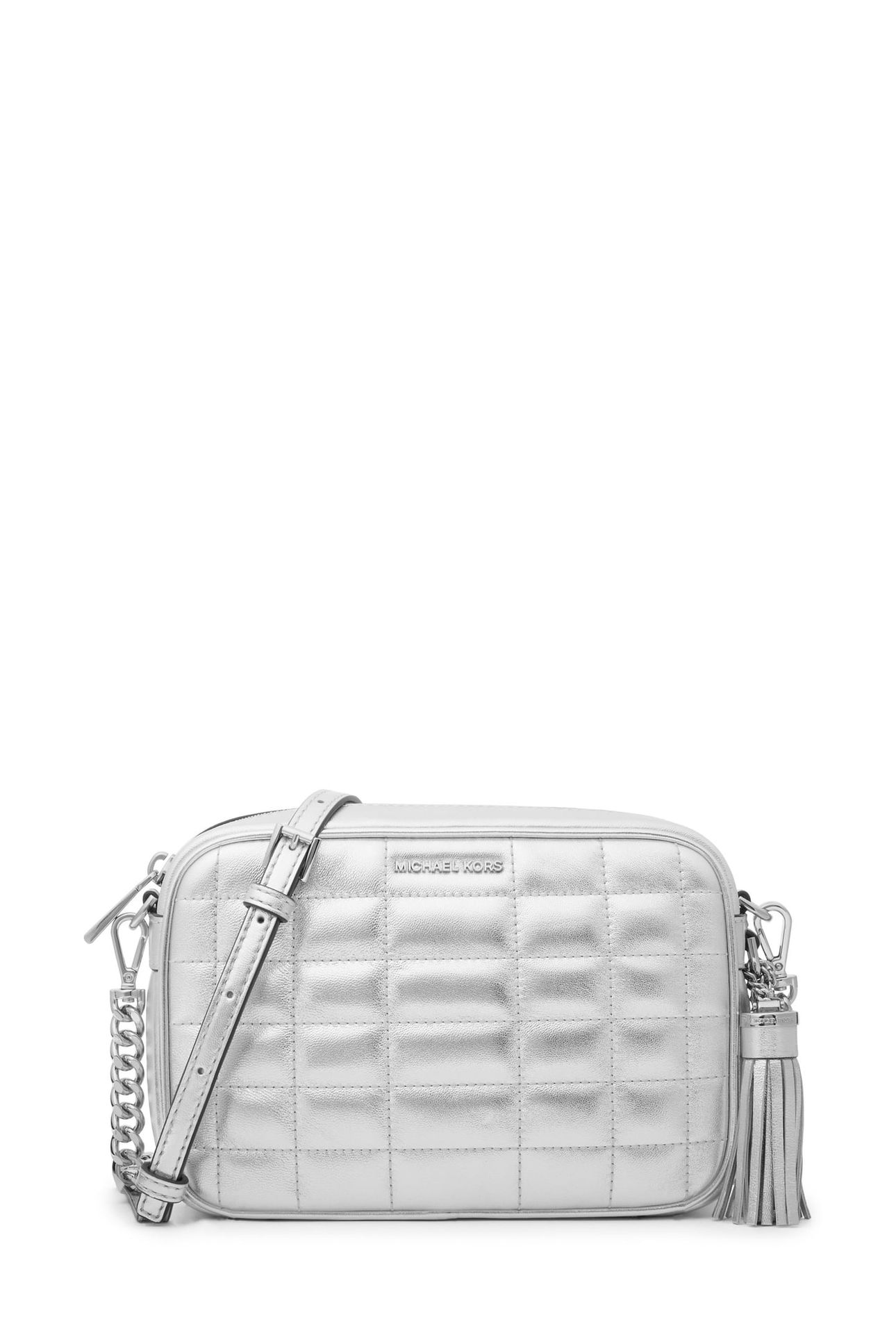 MEDIUM CAMERA BAG SILVER 1