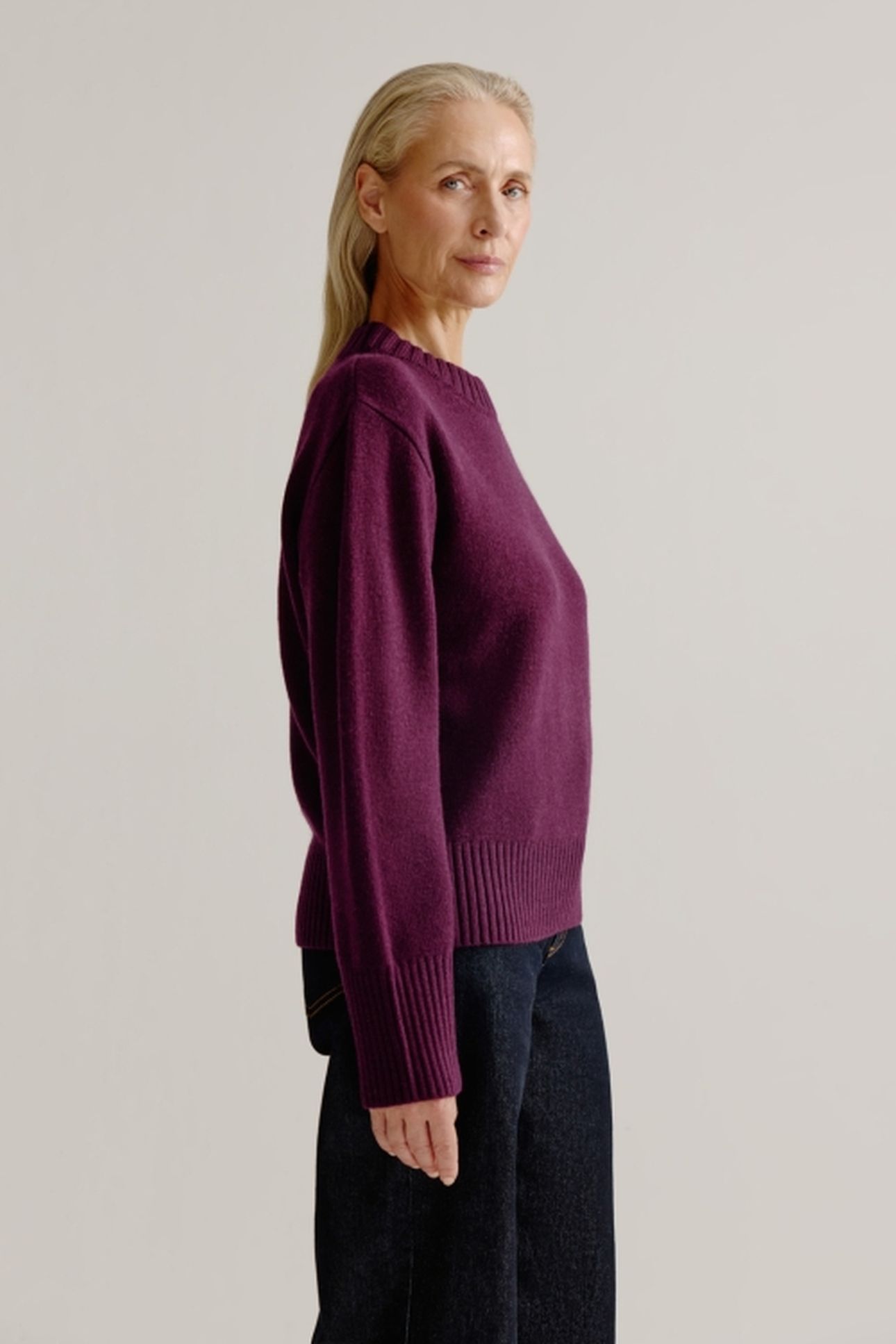 LENTE SWEATER BORDEAUX 4