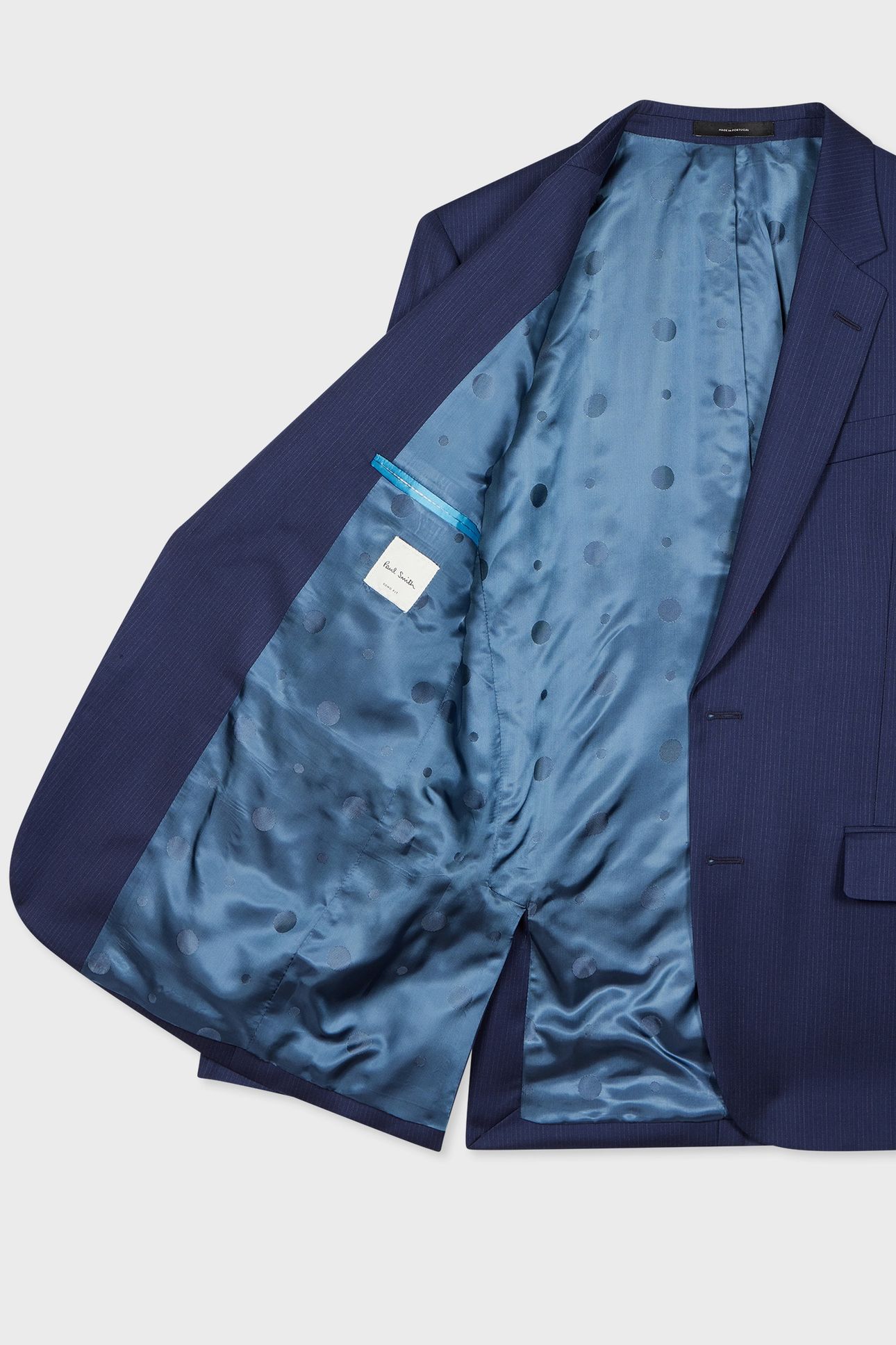 MENS TAILORED FIT 2 BUTTON SUIT NAVY 6