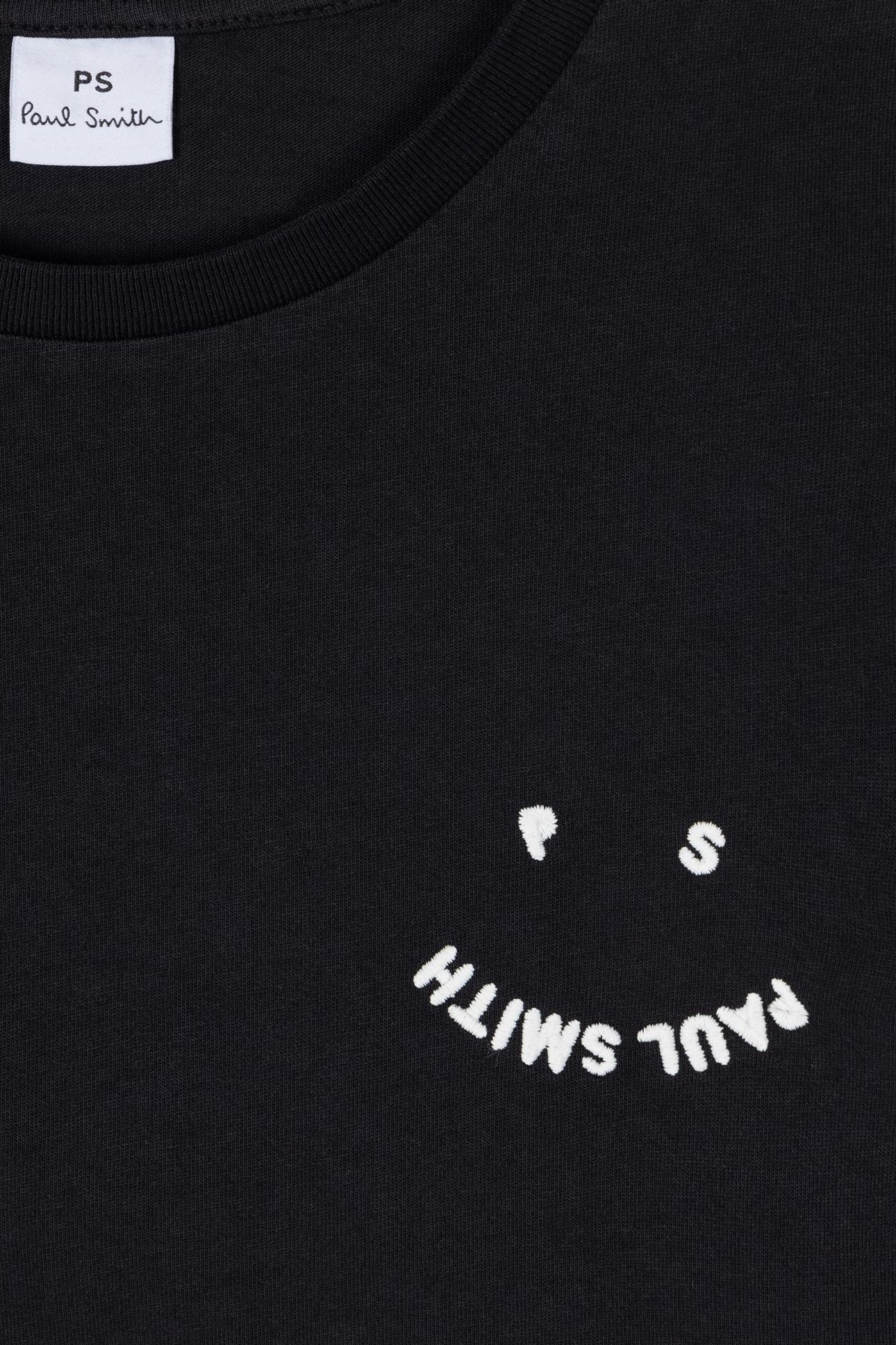 WOMENS SS TSHIRT PS HAPPY BLACK 5