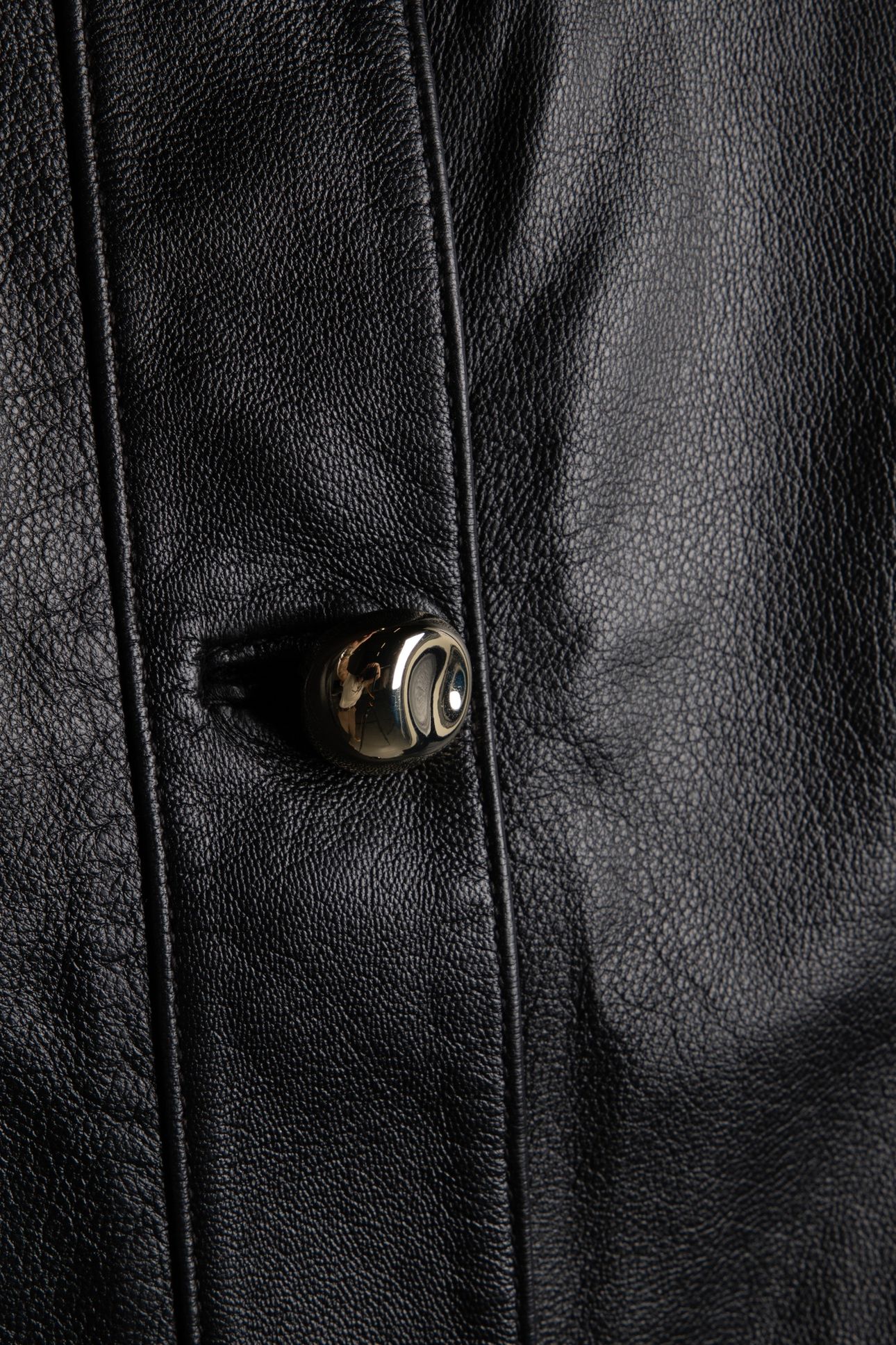 ST ORLA LEATHER JACKET BLACK 4