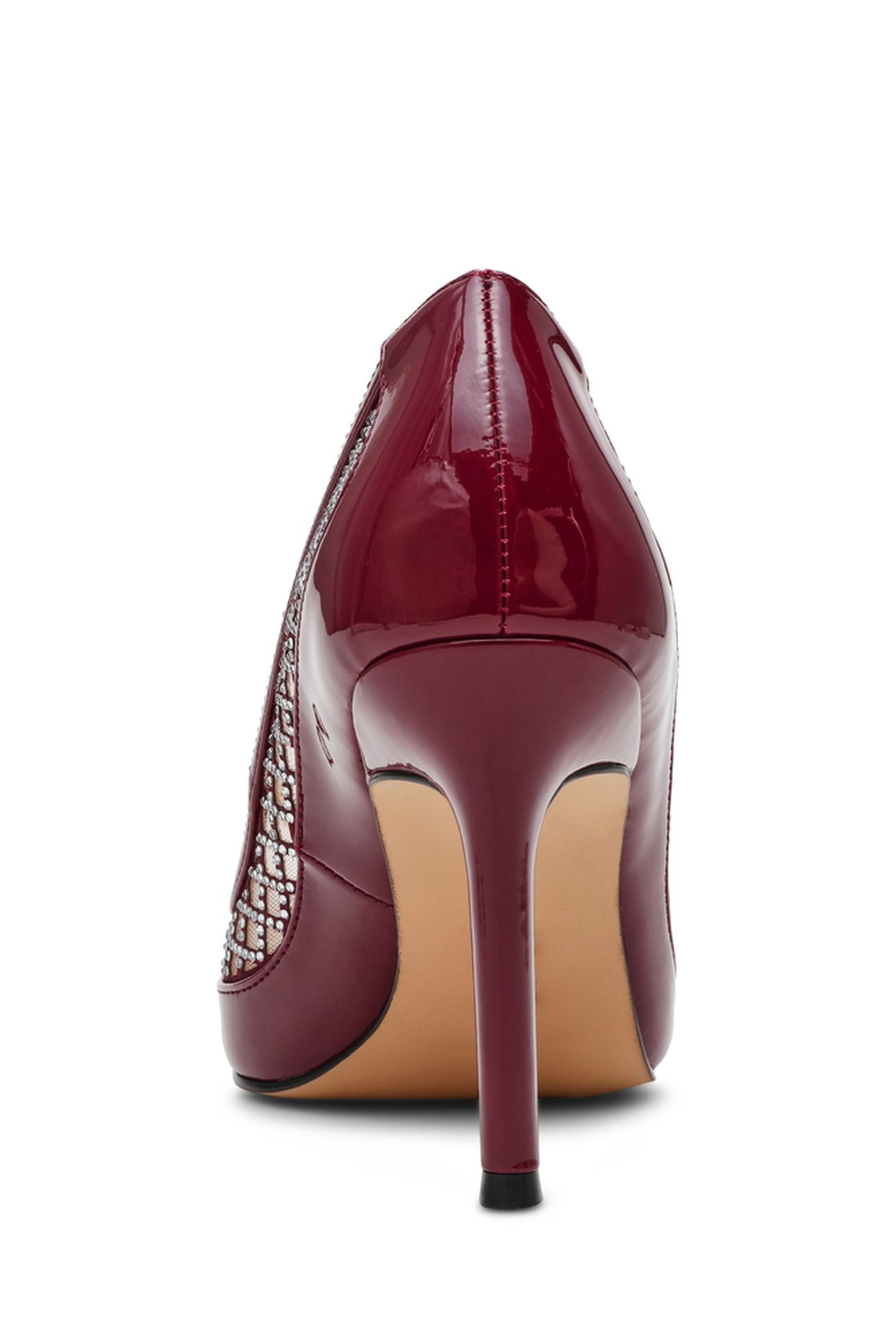 SAXXON PUMPS DARK CHERRY PATEN 4