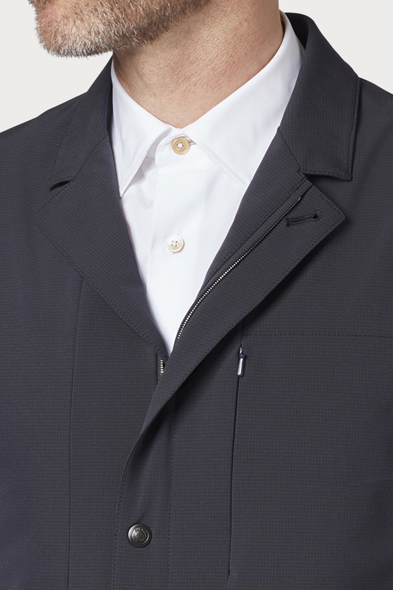 MENS 2BTN SB JACKET VERY DARK NAVY 3