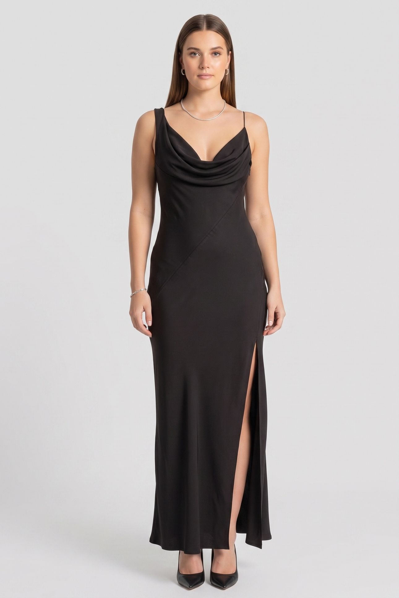 X GINA DRESS BLACK 1
