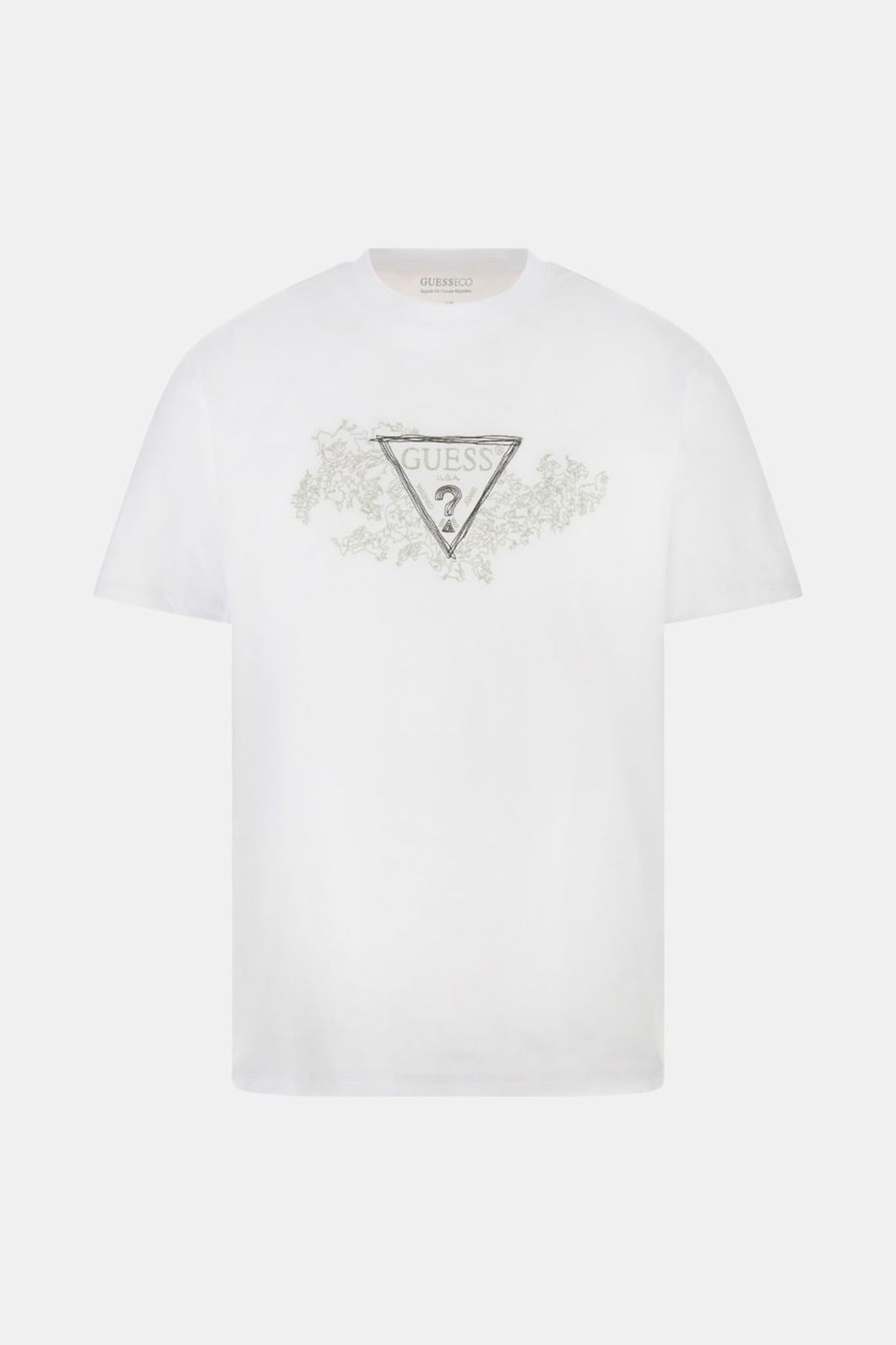 CN SS EMBROIDERY TRI PURE WHITE 4
