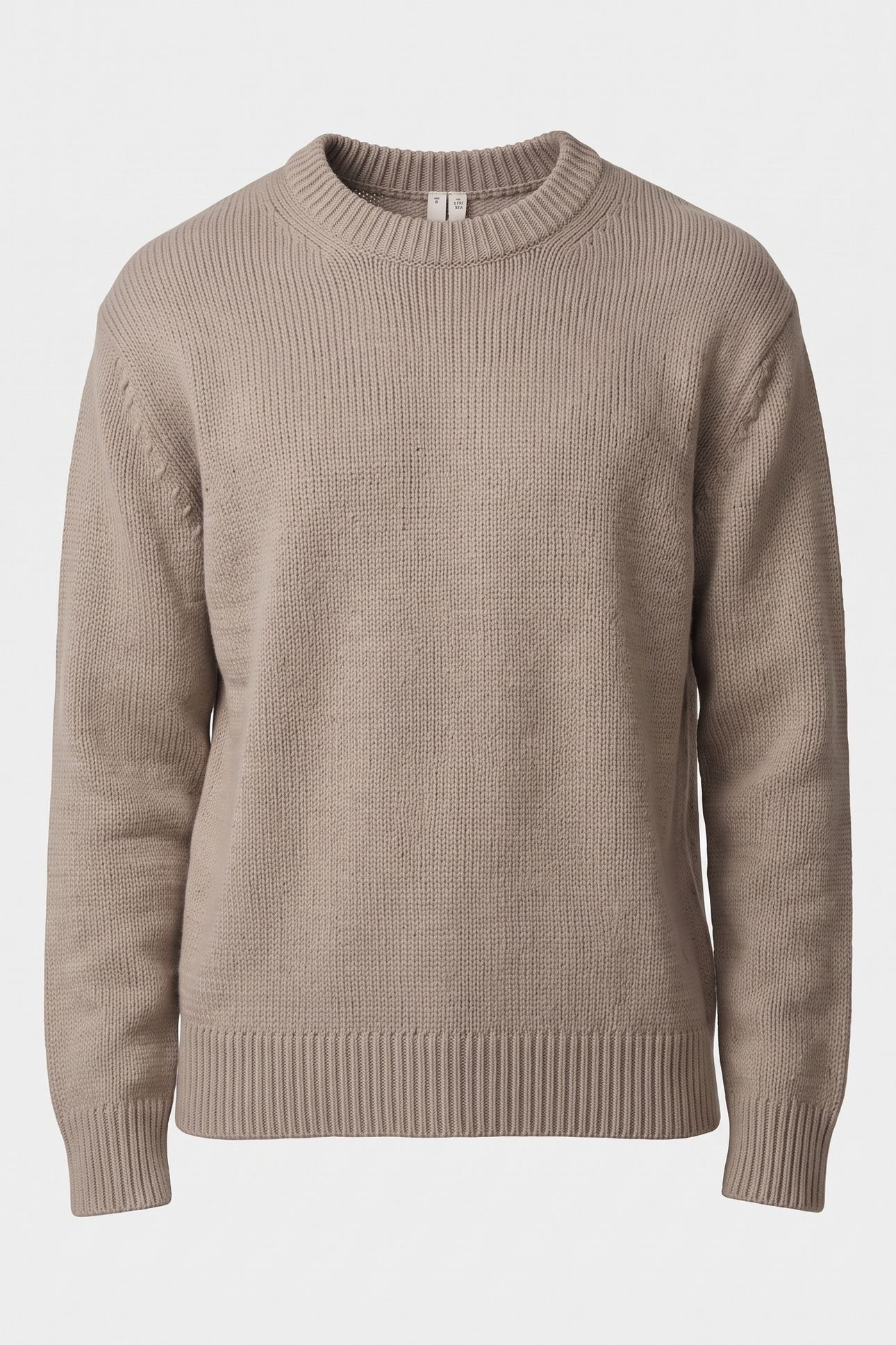 SANIT OVERSIZED CREW BEIGE 3