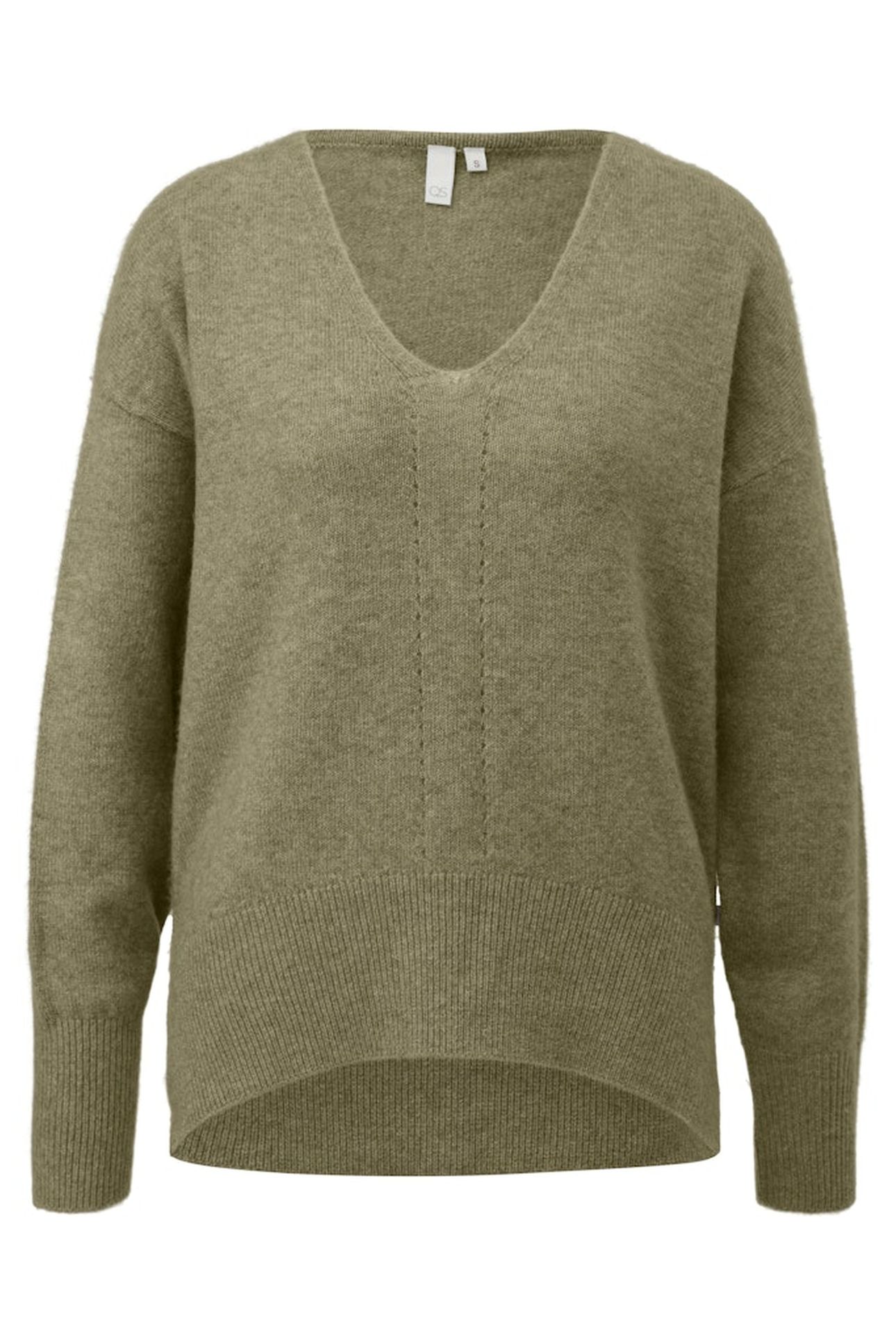 S.OLIVER-QS PULLOVER GREEN 3